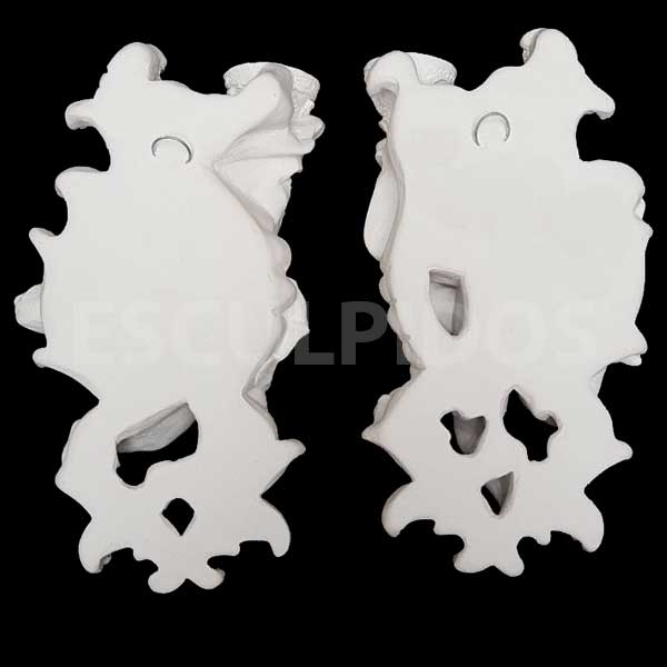 Casal Anjo Aplique - 25 Cm - Imagem 3