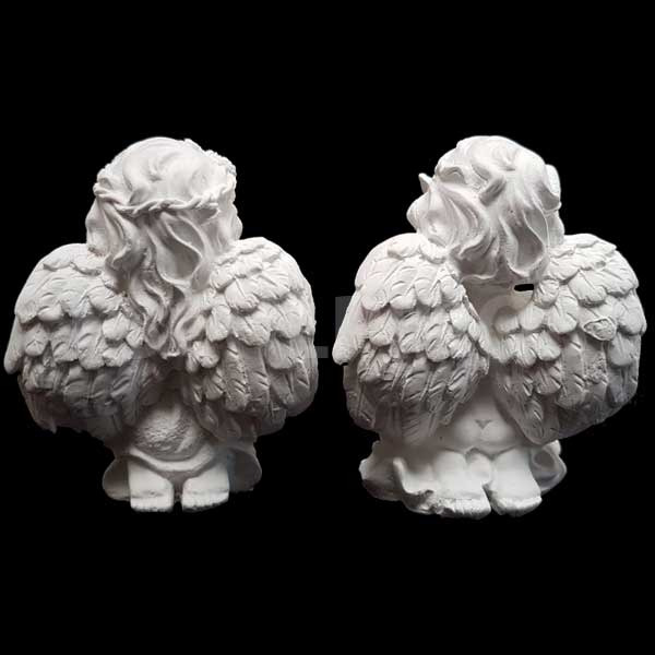 Casal Anjos - 11 Cm - Imagem 2