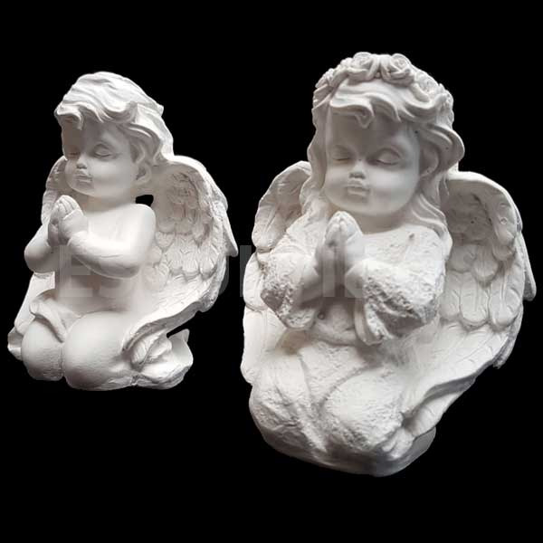 Casal Anjos - 11 Cm - Imagem 3