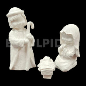 Sagrada Família Mini 3 Peças - 14 cm