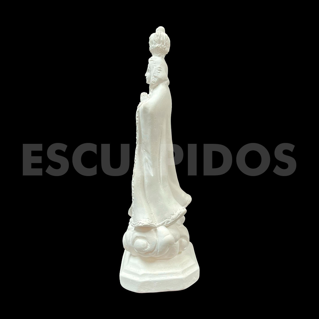 Nossa Senhora de Fátima Lisa - 26 Cm - Imagem 5