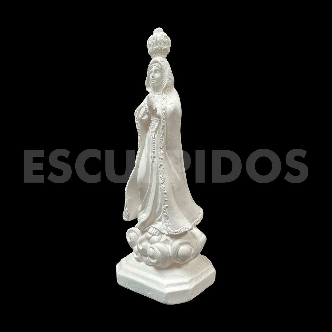 Nossa Senhora de Fátima Lisa - 26 Cm - Imagem 3
