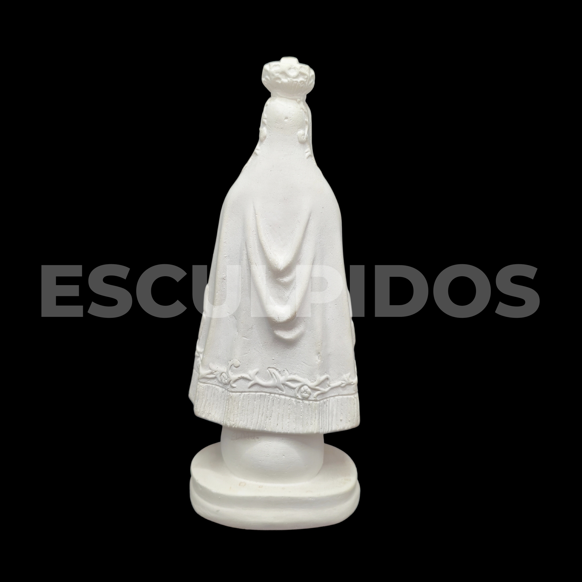 Nossa Senhora Aparecida Trabalhada - 19 Cm - Imagem 6