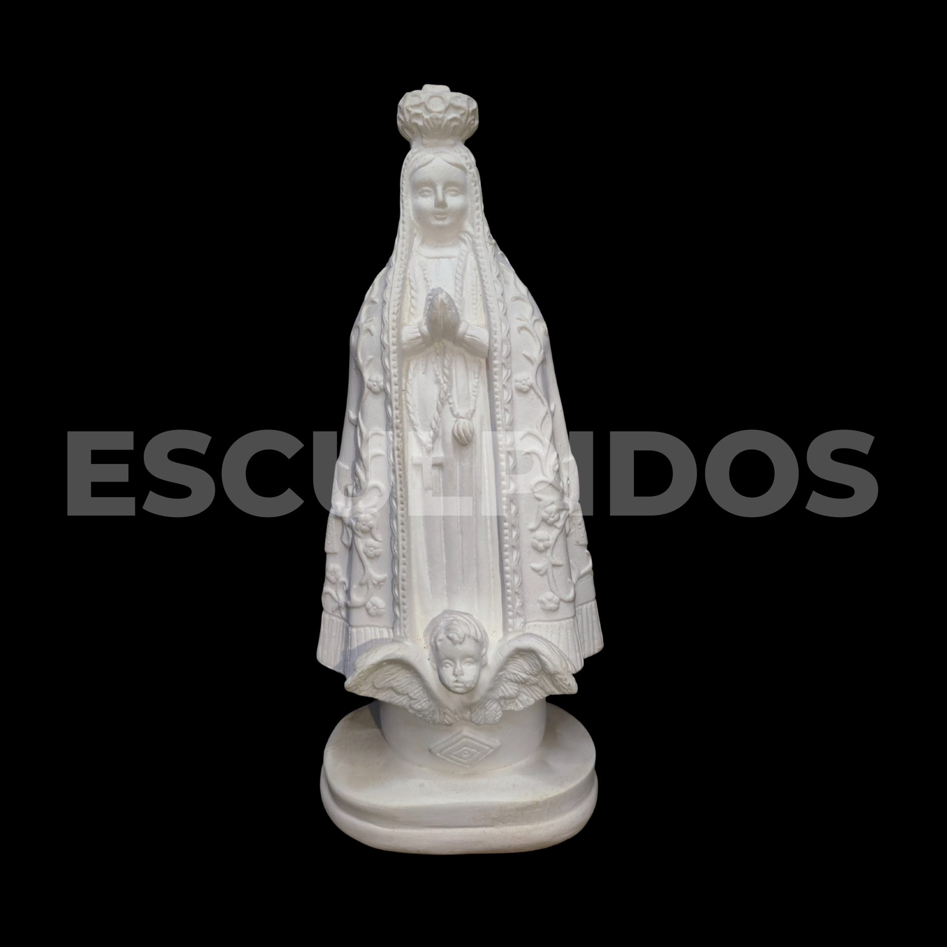 Nossa Senhora Aparecida Trabalhada - 19 Cm
