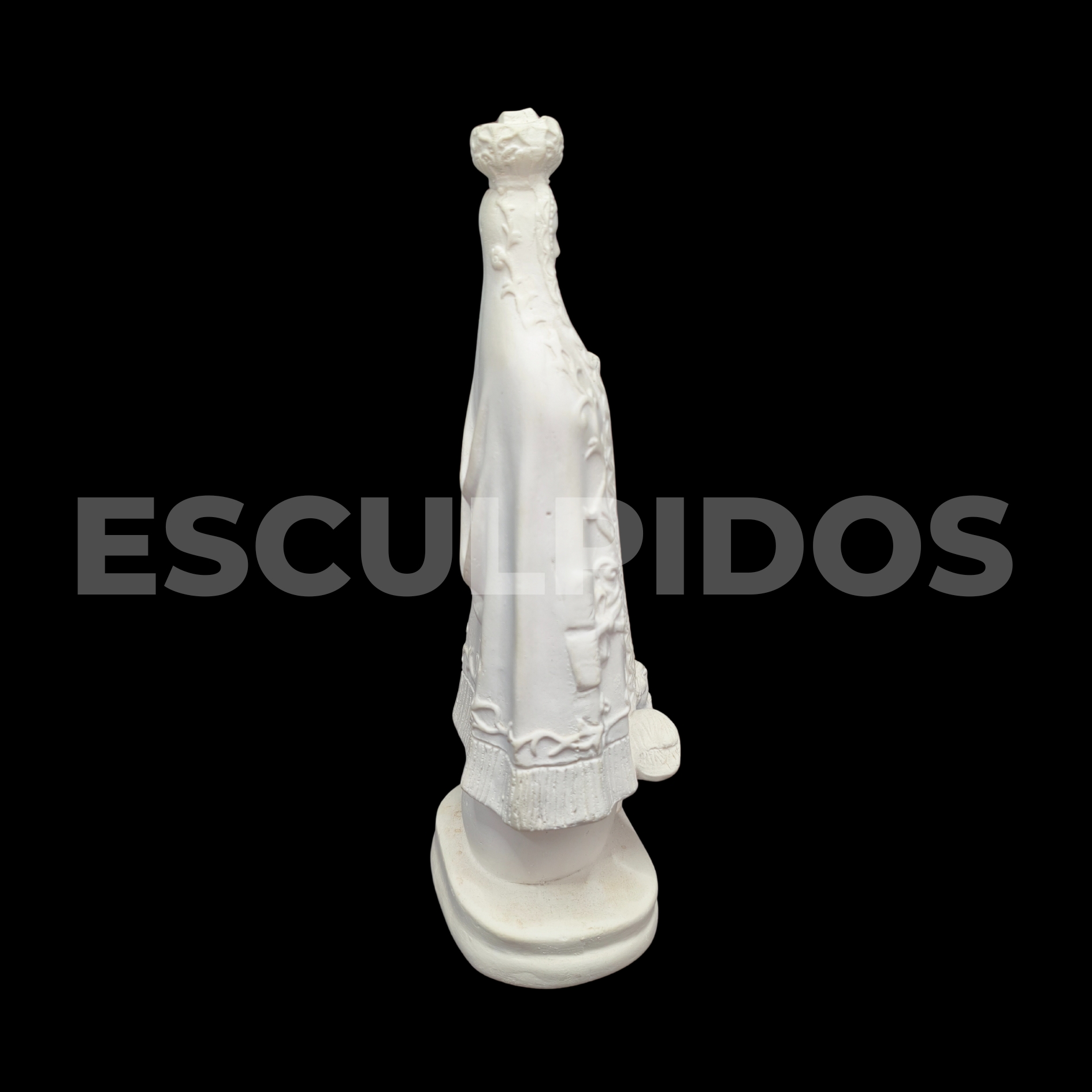 Nossa Senhora Aparecida Trabalhada - 19 Cm - Imagem 4