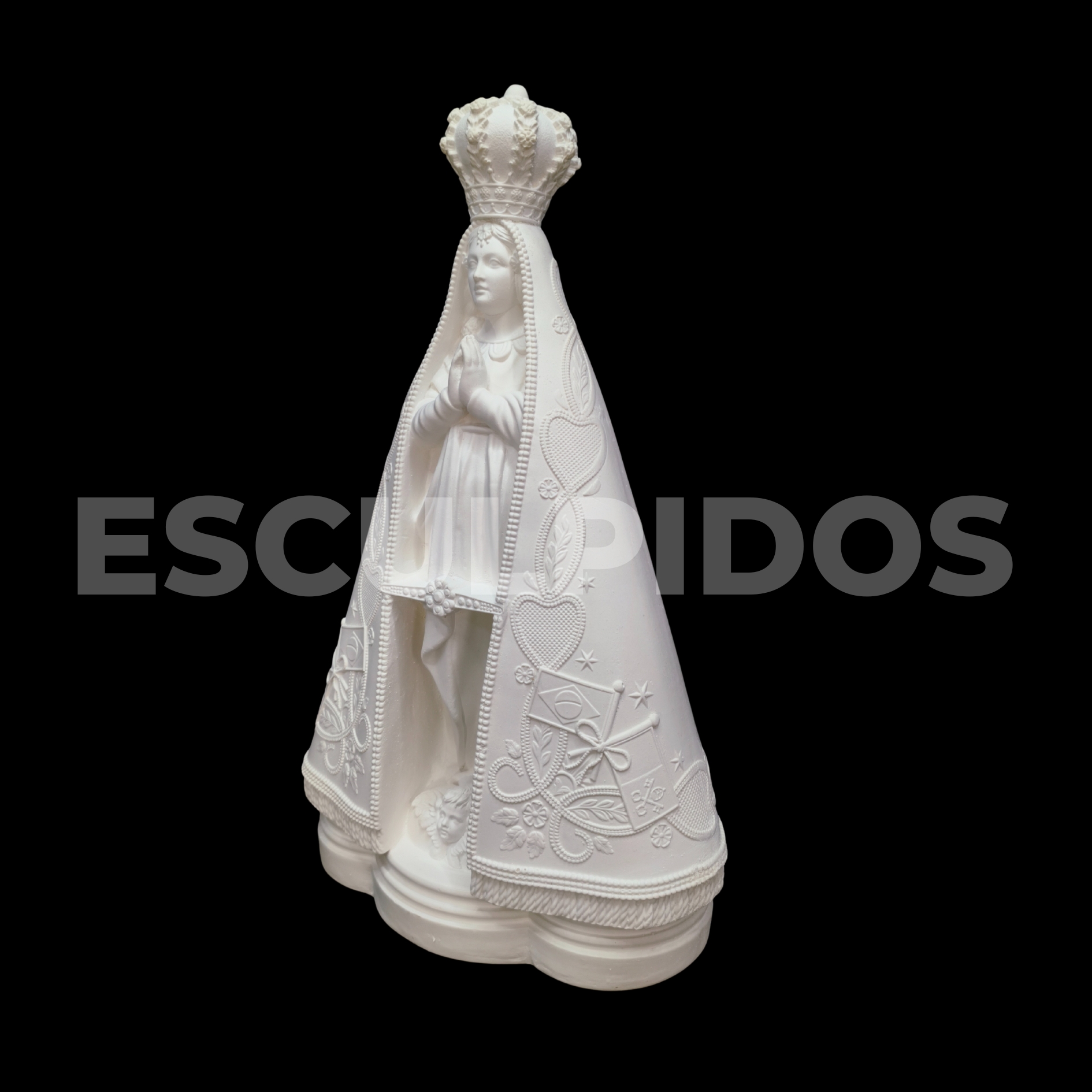Nossa Senhora Aparecida Original - 30 Cm - Imagem 3