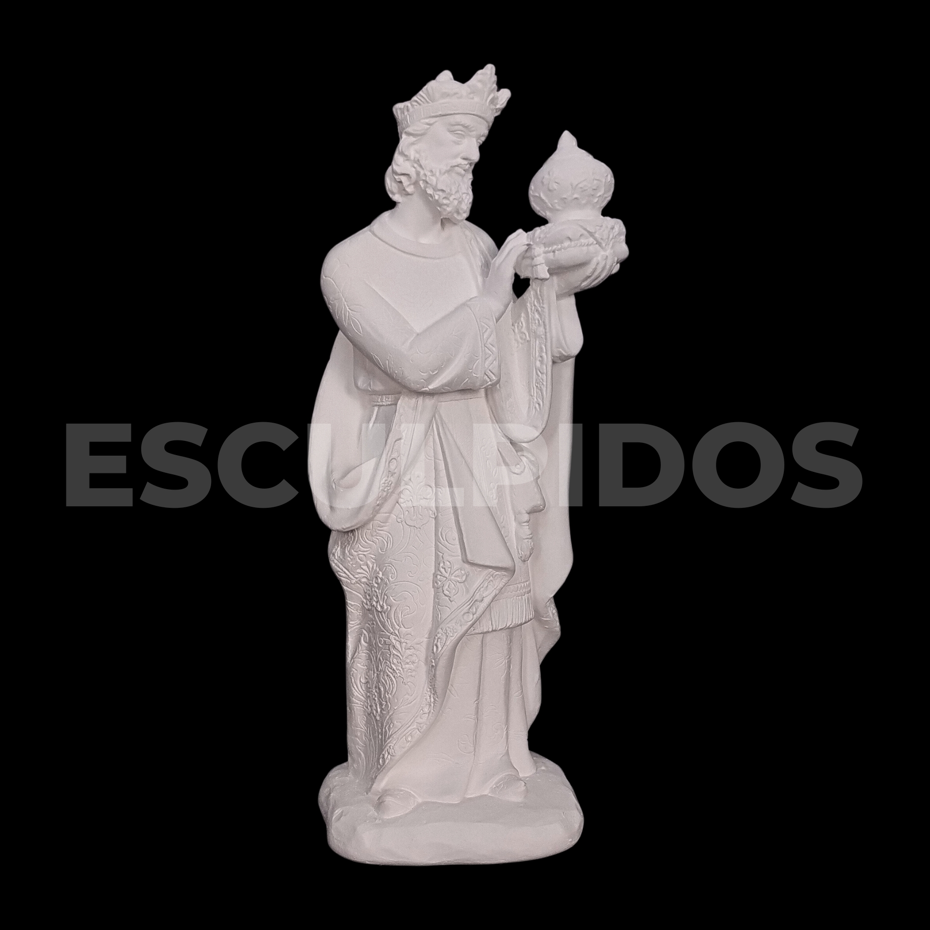 Presépio Manto Floral - 20 cm - Imagem 5