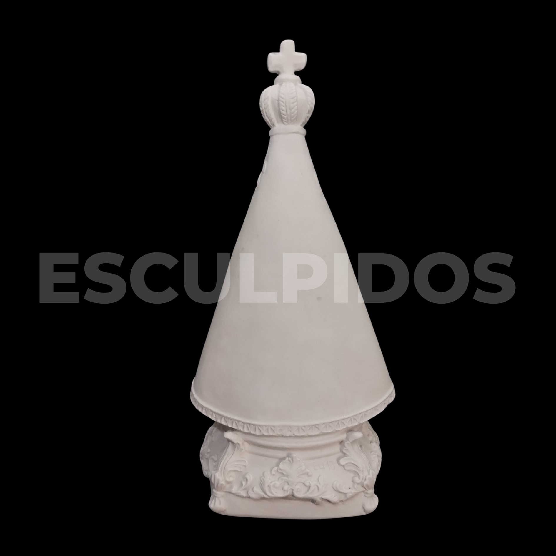 Nossa Senhora Aparecida Trabalhada - 24 Cm - Imagem 6