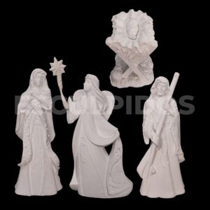 Presépio 5 peças - 24 Cm
