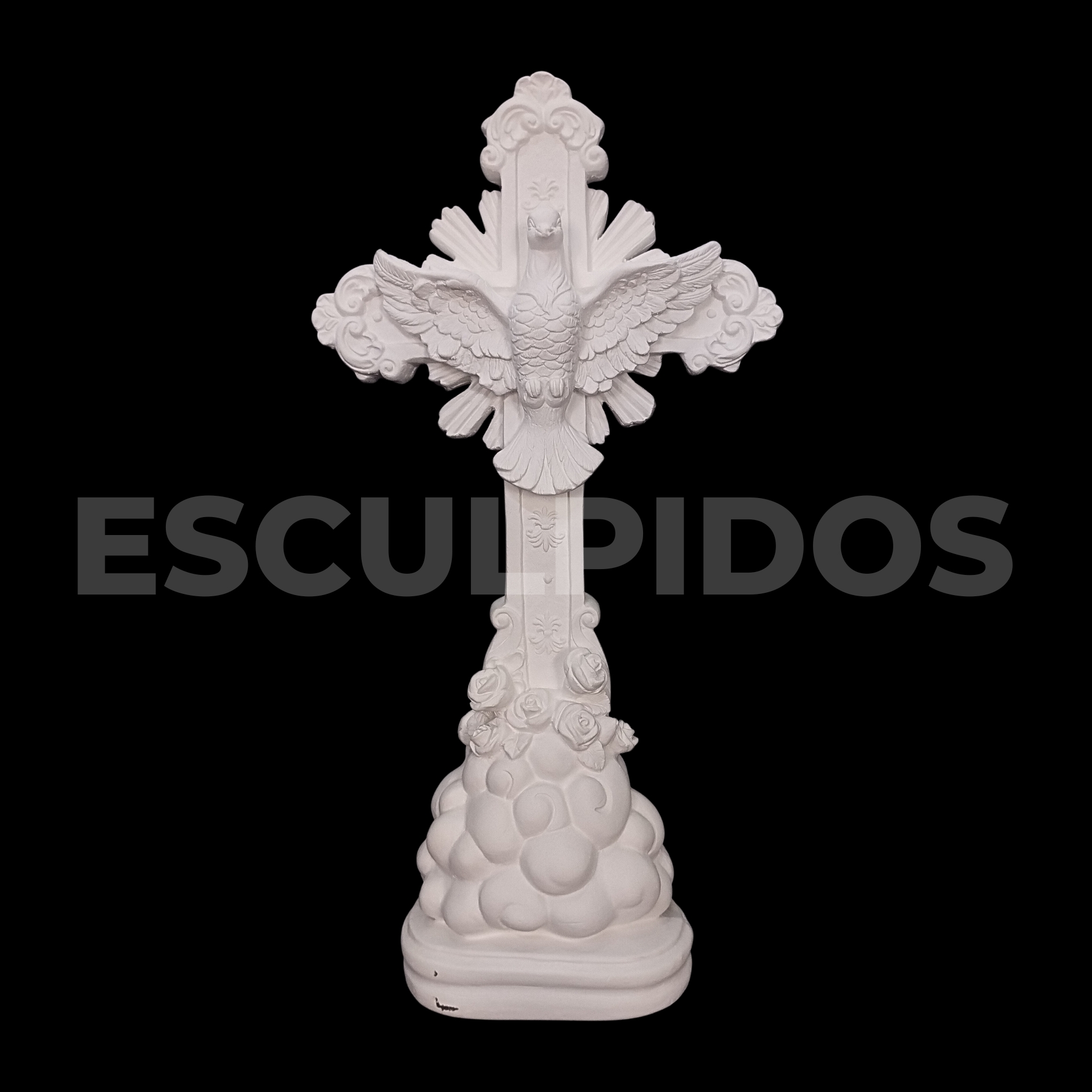 Espírito Santo na Cruz - 39 Cm