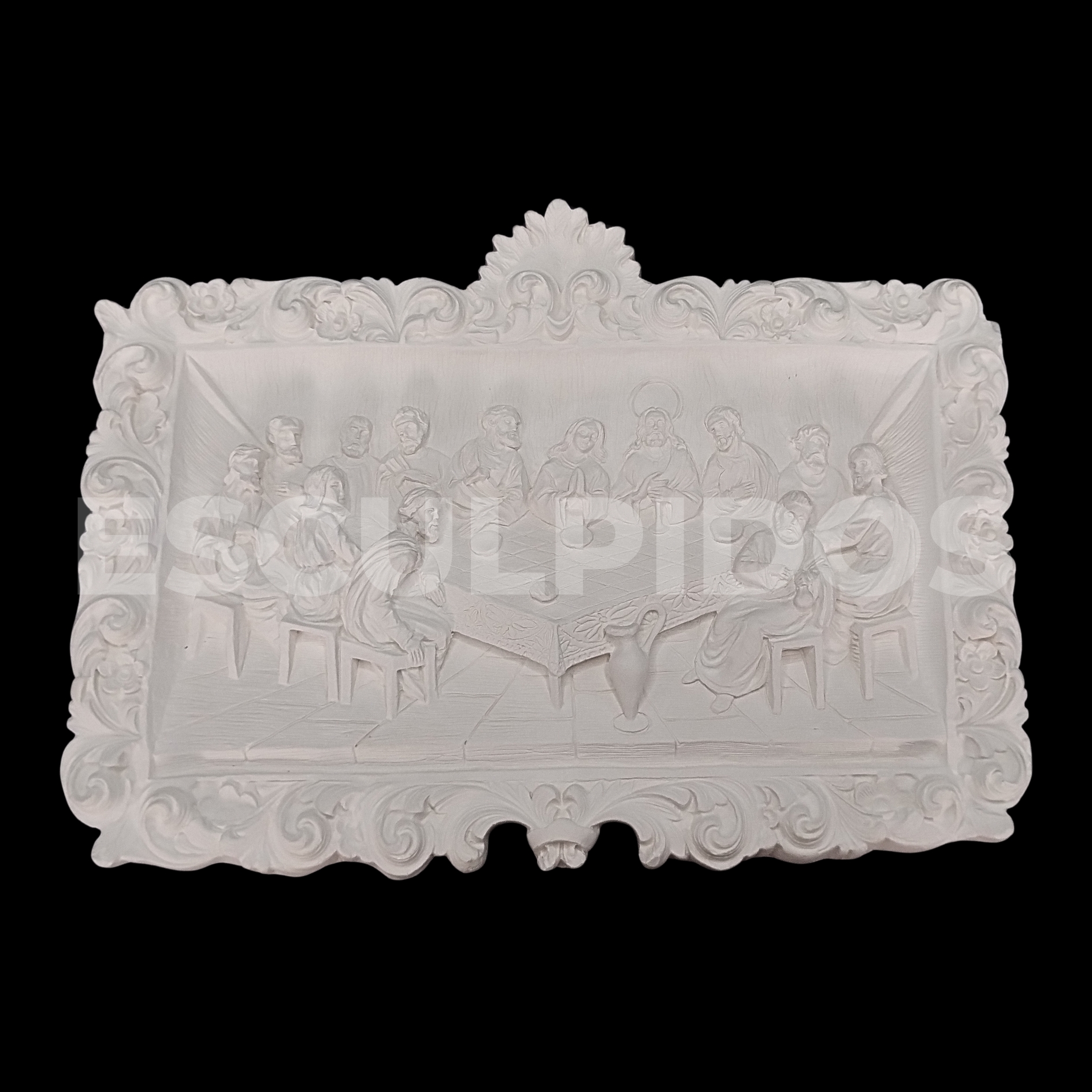 Santa Ceia Parede - 33 Cm