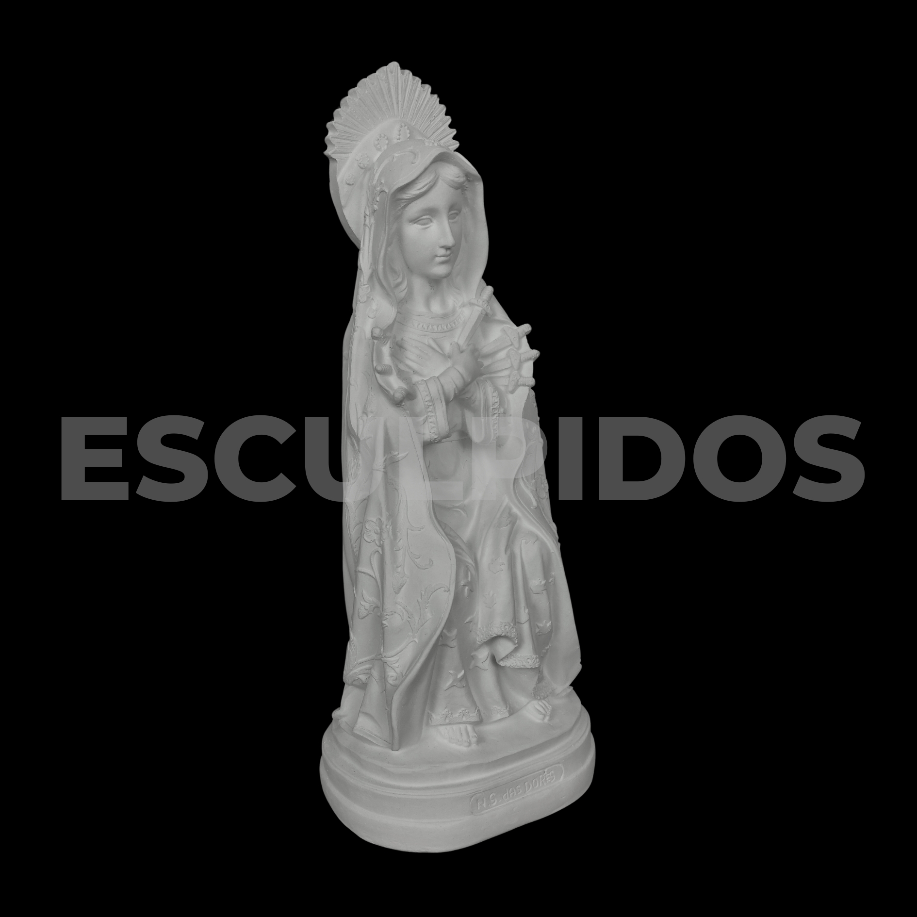 Nossa Senhora das Dores Sentada - 32 Cm - Imagem 2