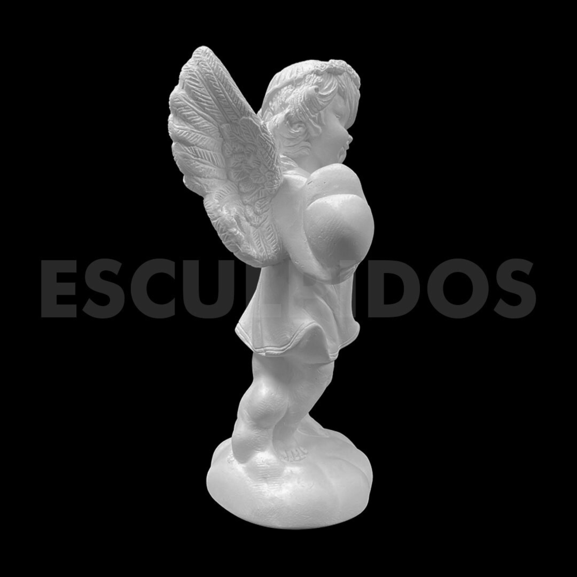 Anjo Coração - 24 Cm - Imagem 4