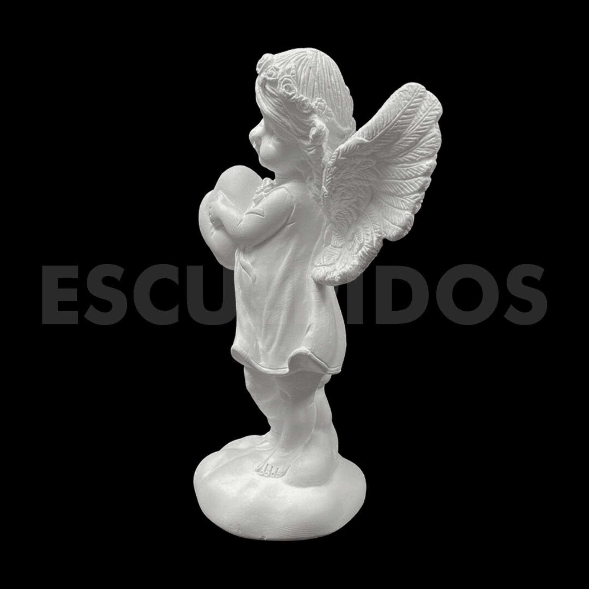 Anjo Coração - 24 Cm - Imagem 5