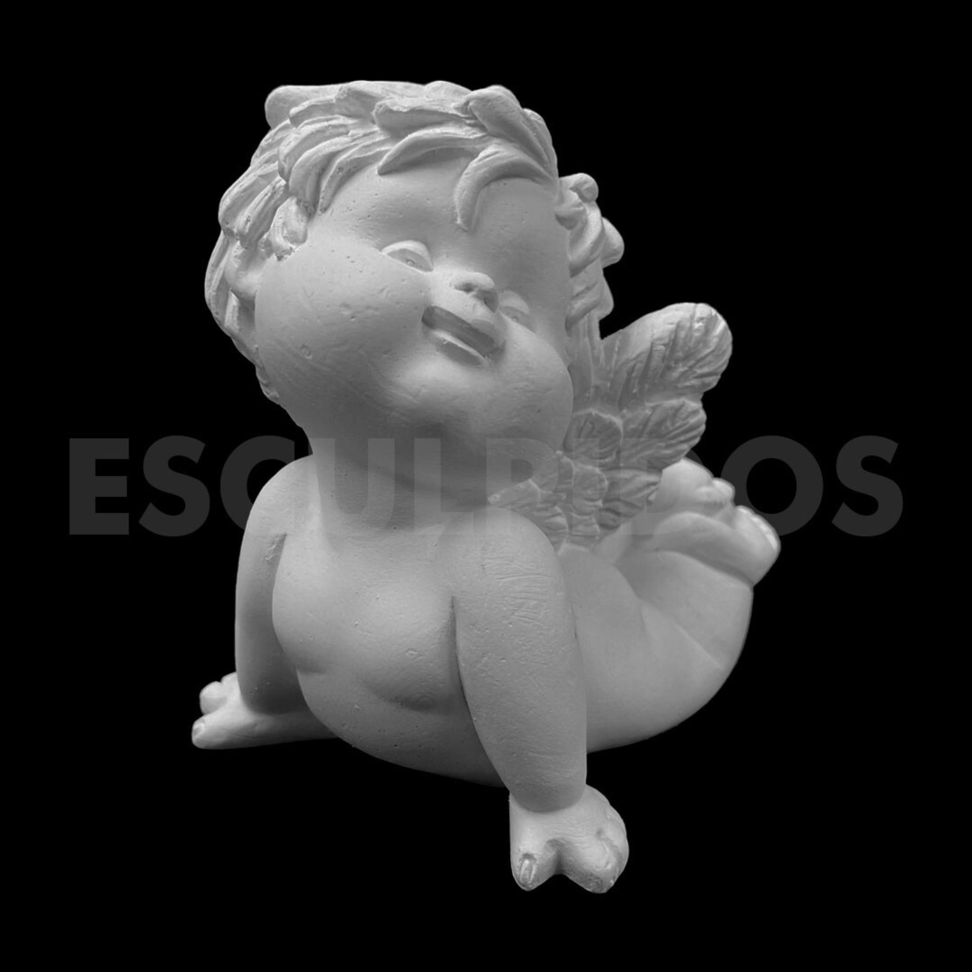 Anjo Criança Deitado - 12 Cm - Imagem 2