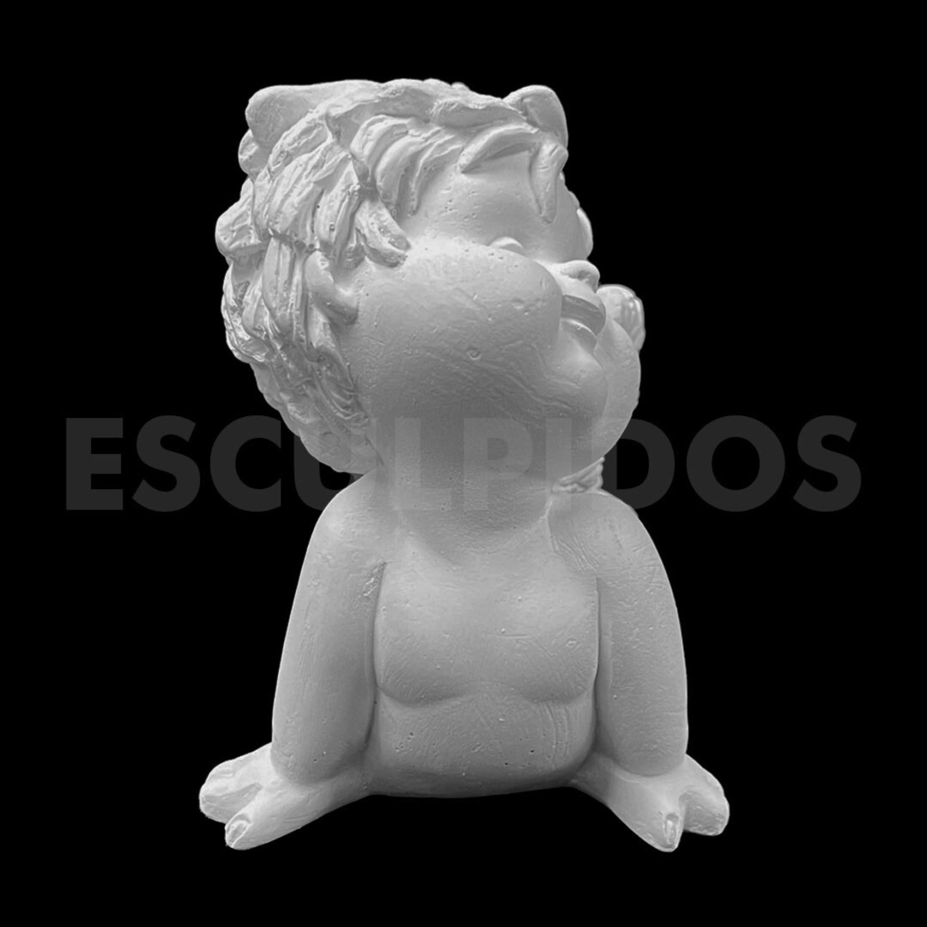 Anjo Criança Deitado - 12 Cm - Imagem 5