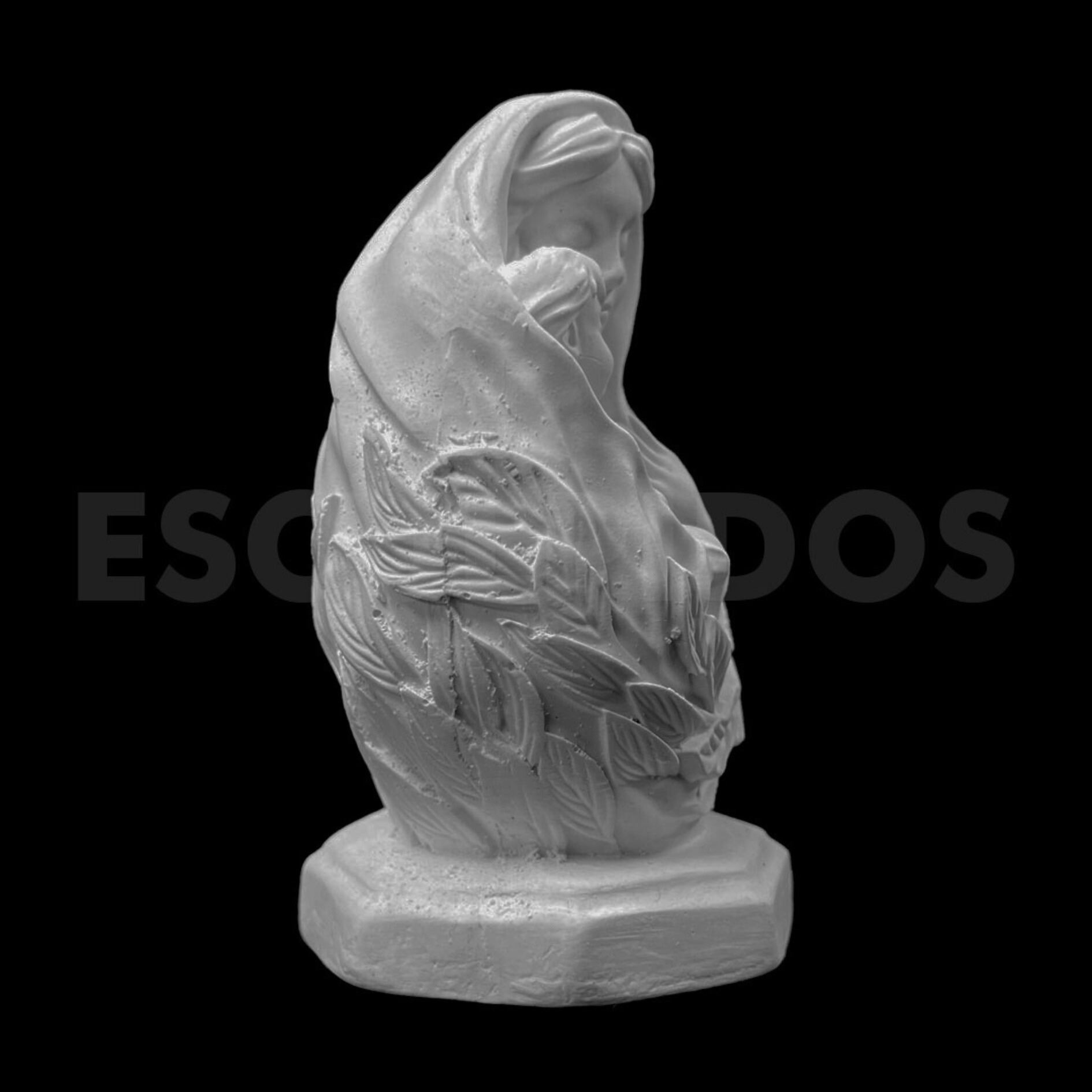 Busto Colo de Mãe Floral - 12 Cm - Imagem 4