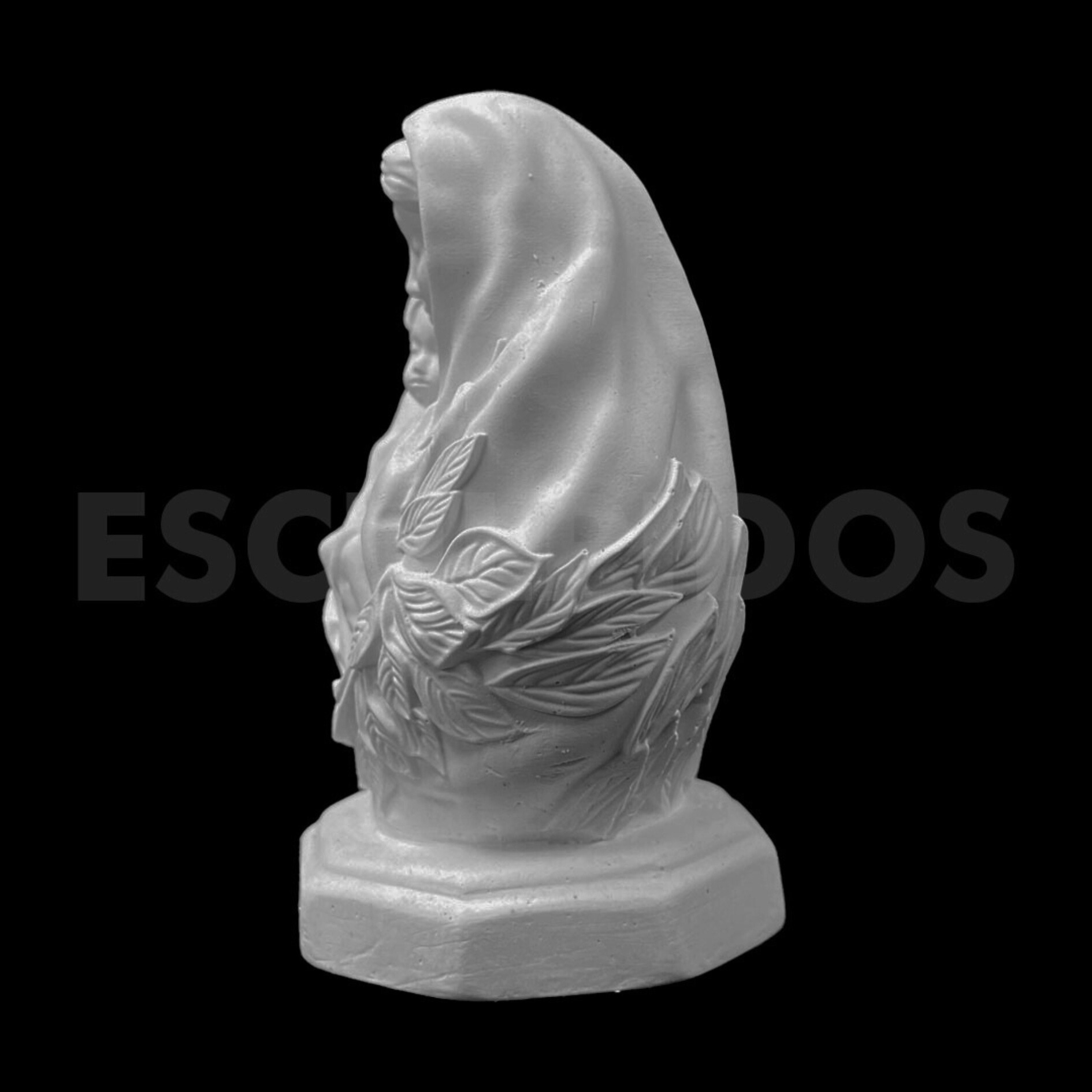 Busto Colo de Mãe Floral - 12 Cm - Imagem 5