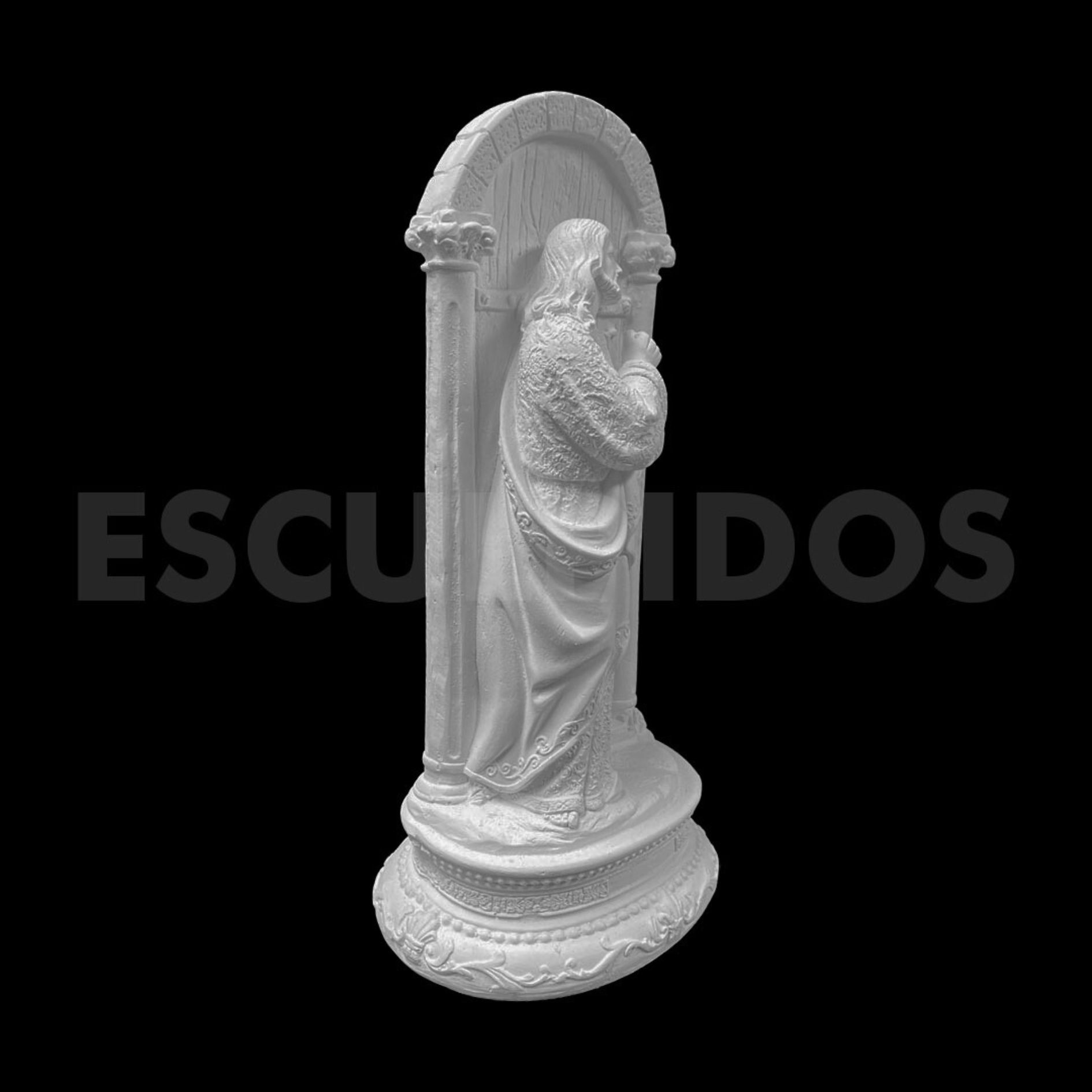 Jesus Batendo à Porta - 30 Cm - Imagem 2
