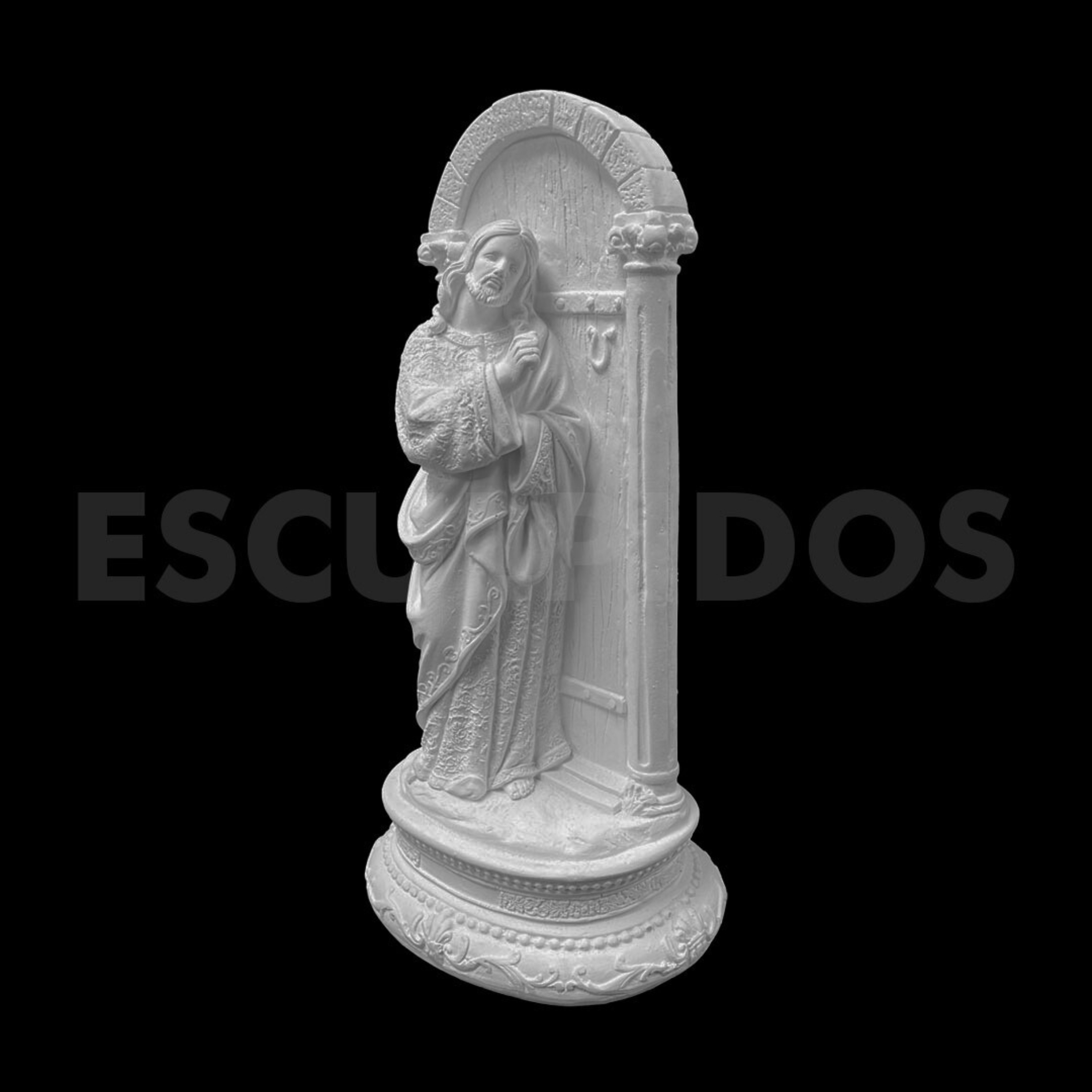 Jesus Batendo à Porta - 30 Cm - Imagem 3