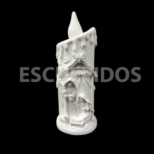 Presépio Na Vela - 20 Cm