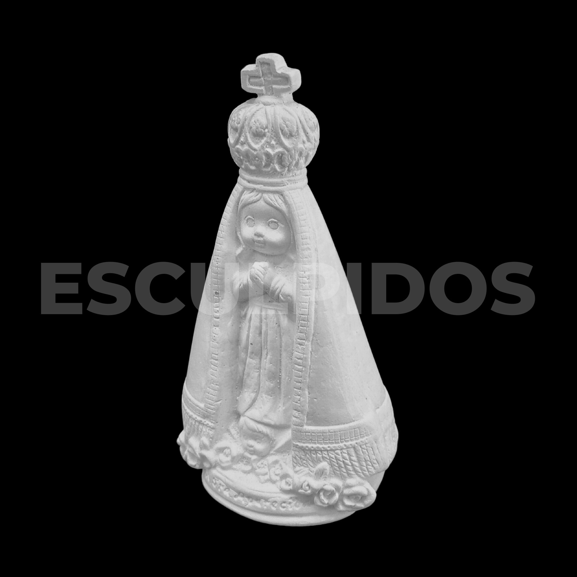 Nossa Senhora Aparecida Baby - 10 Cm - Imagem 3