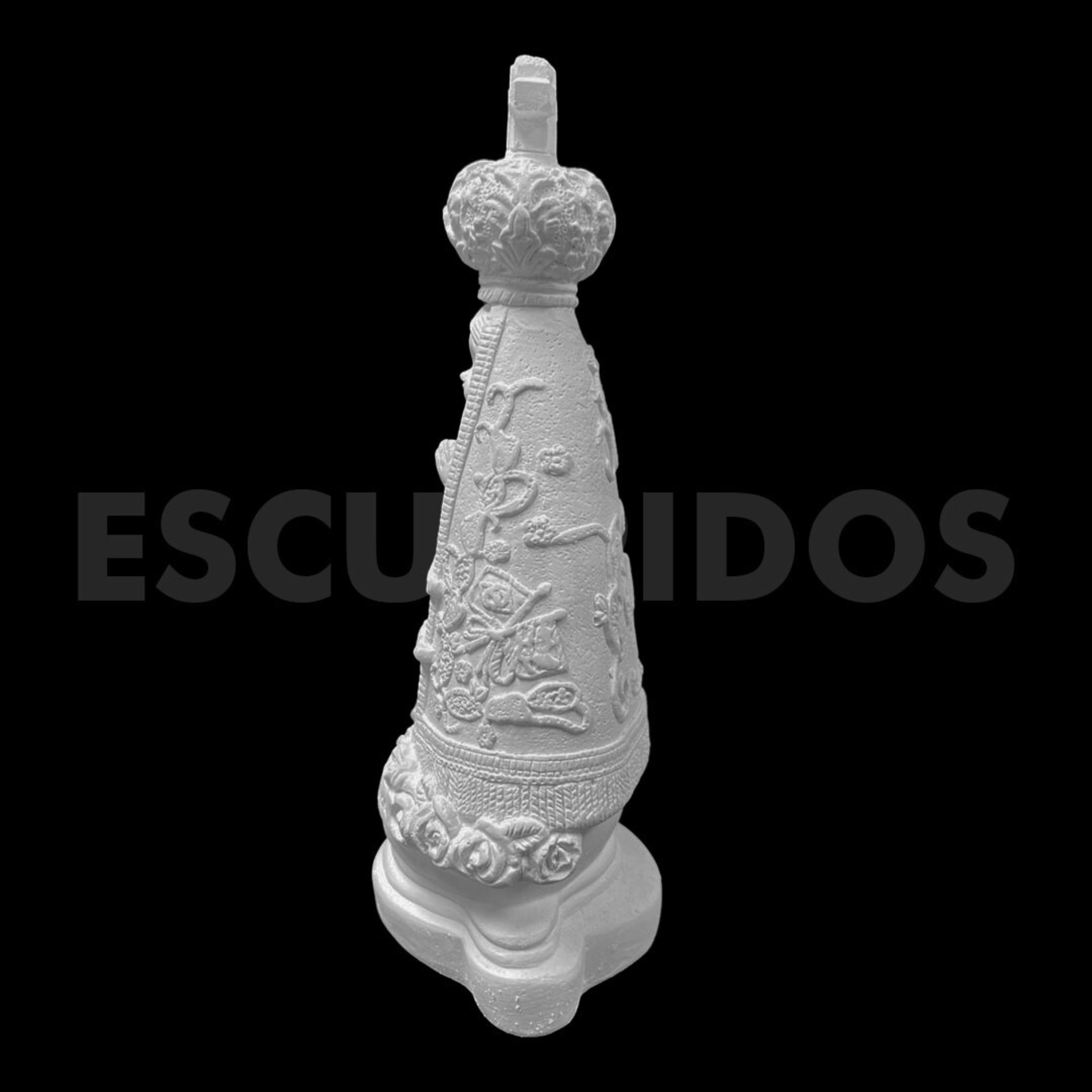 Nossa Senhora Aparecida Baby Trabalhada - 17,50 Cm - Imagem 4