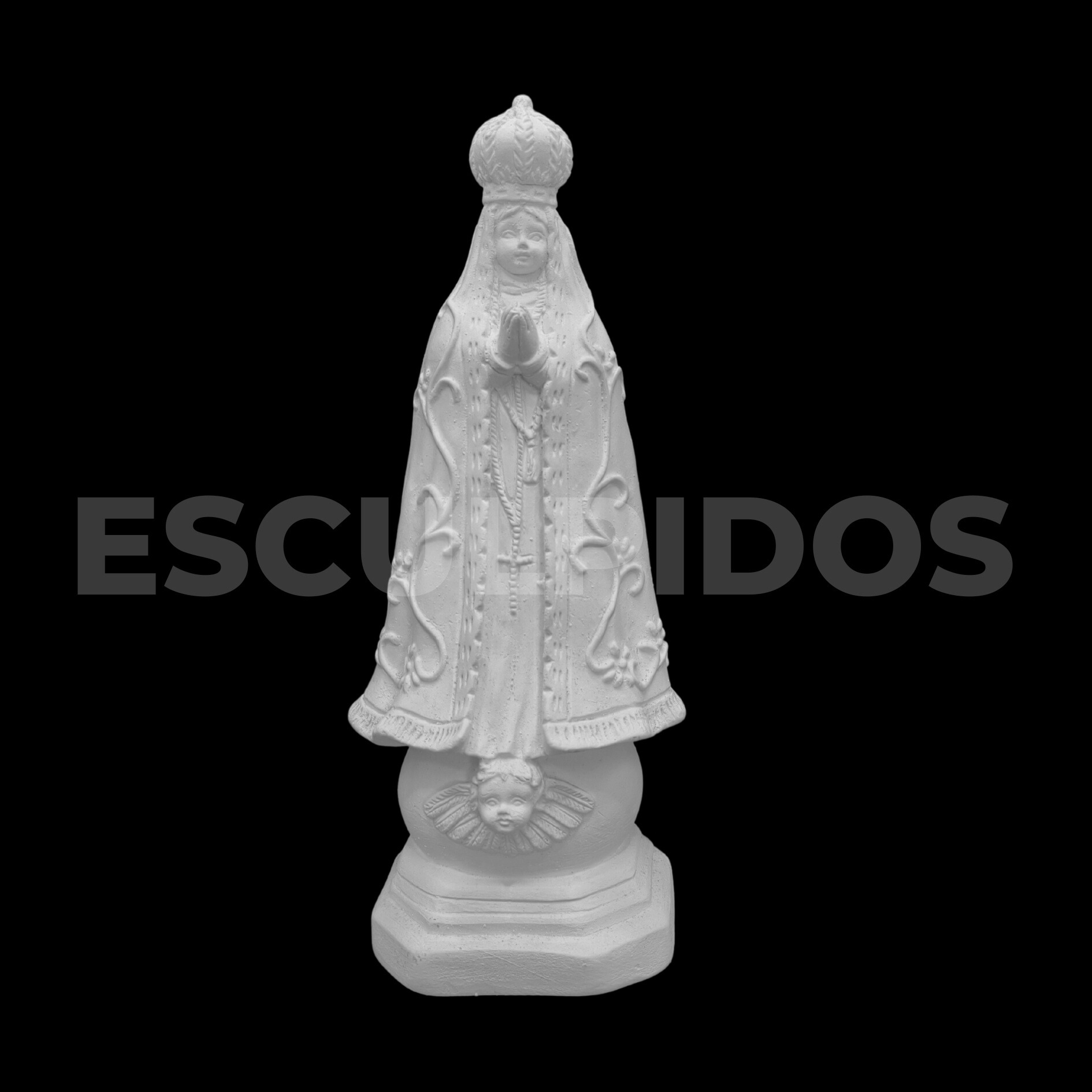 Nossa Senhora Aparecida Trabalhada - 22 Cm