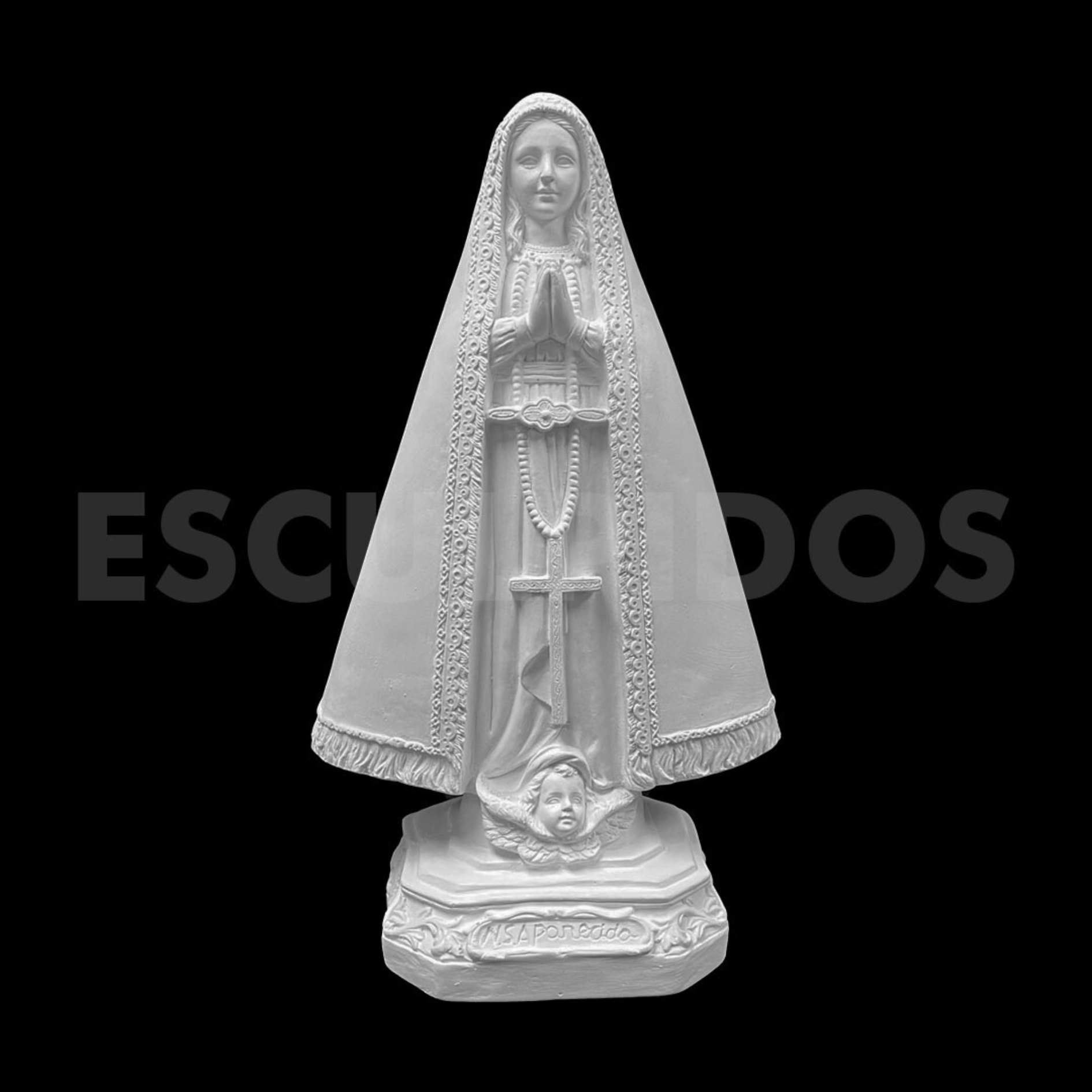 Nossa Senhora Aparecida sem Coroa - 30 Cm