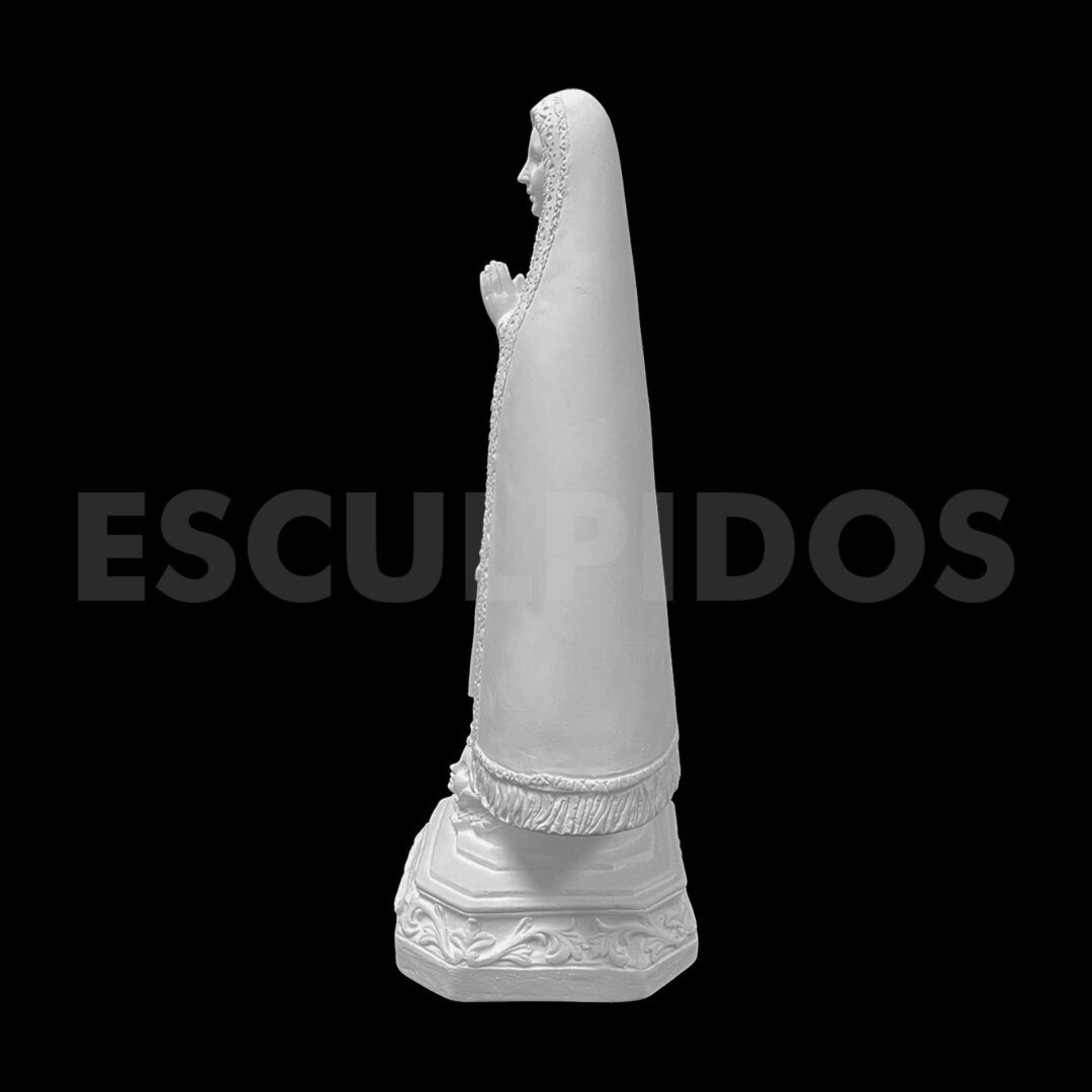 Nossa Senhora Aparecida sem Coroa - 30 Cm - Imagem 5
