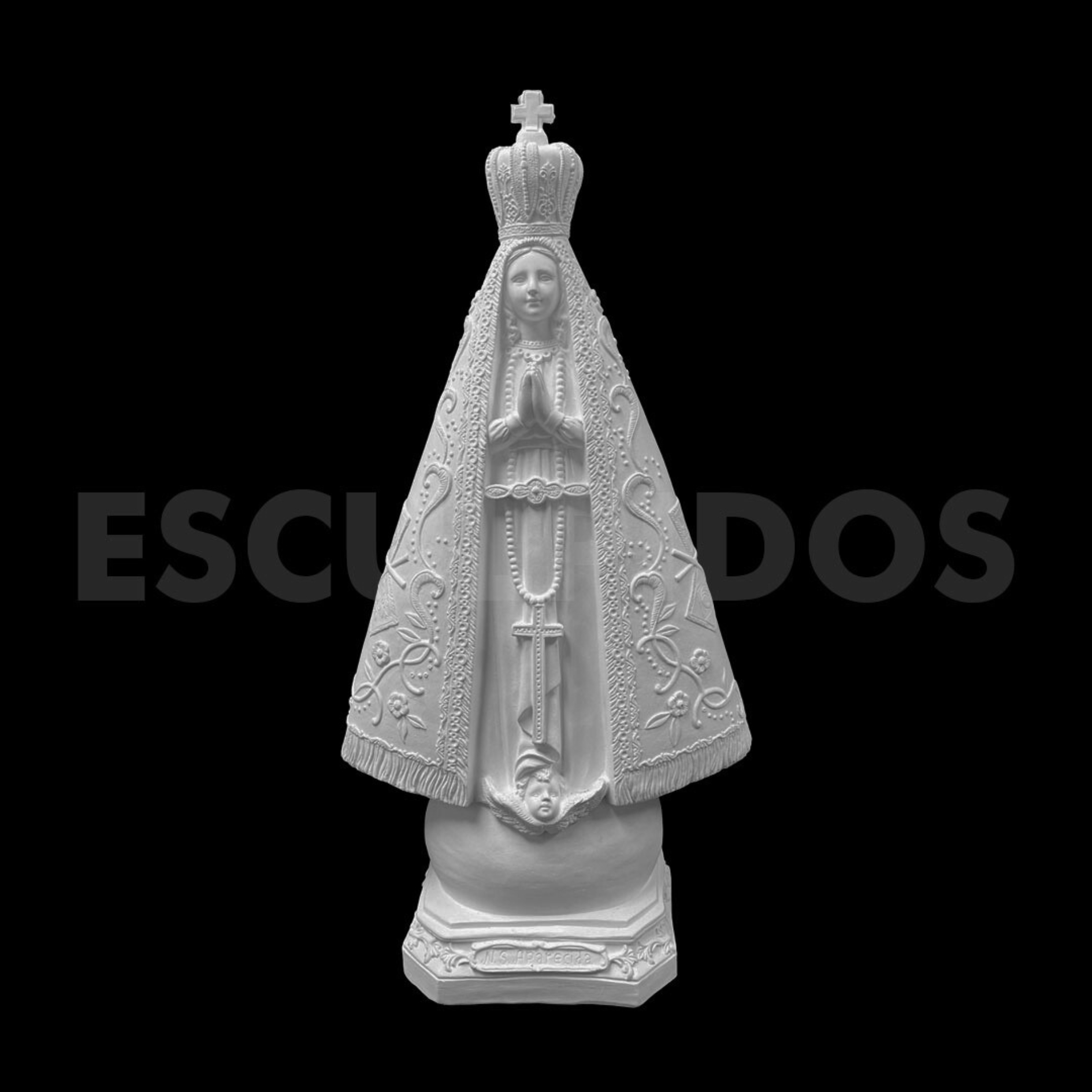 Nossa Senhora Aparecida Trabalhada - 59 Cm
