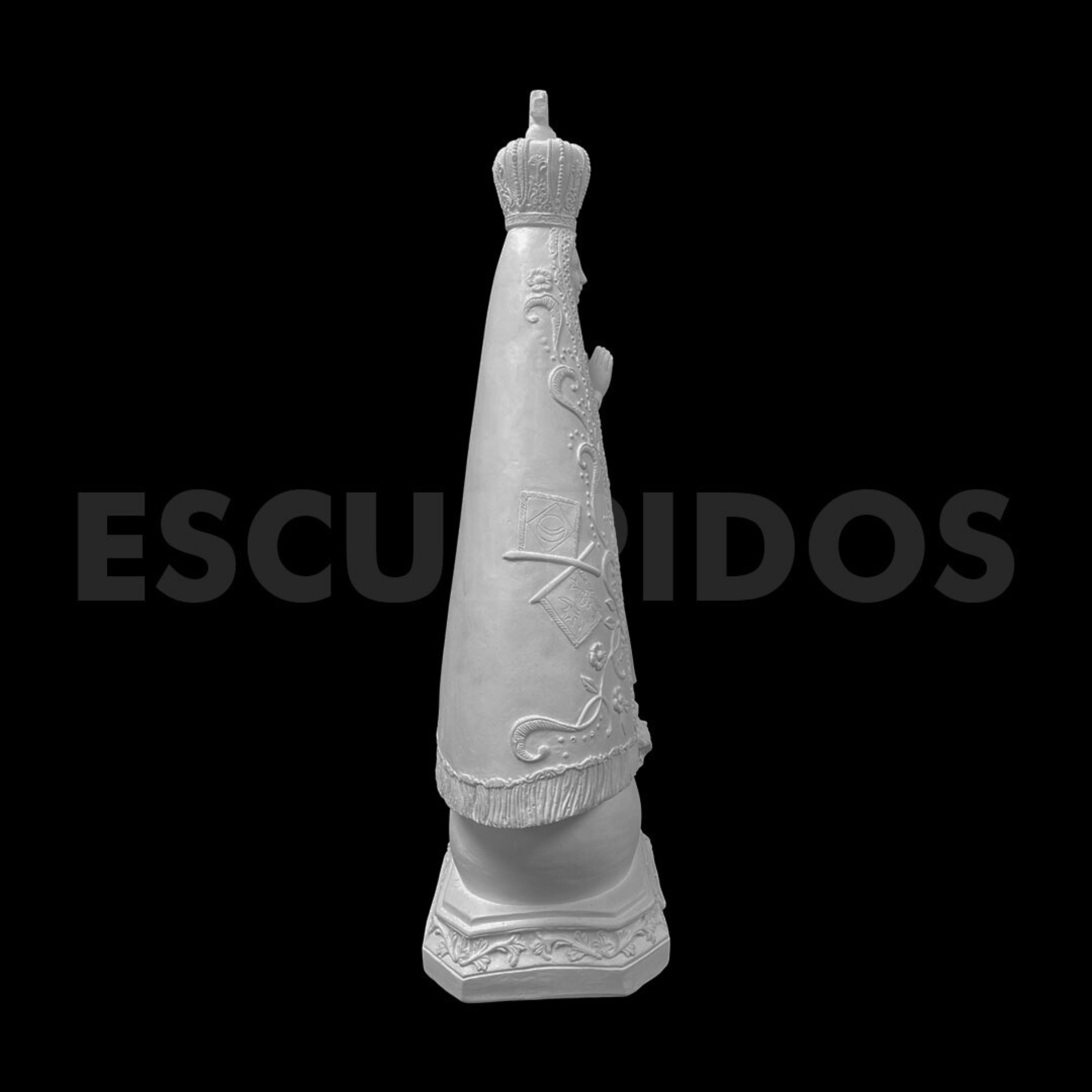 Nossa Senhora Aparecida Trabalhada - 59 Cm - Imagem 4