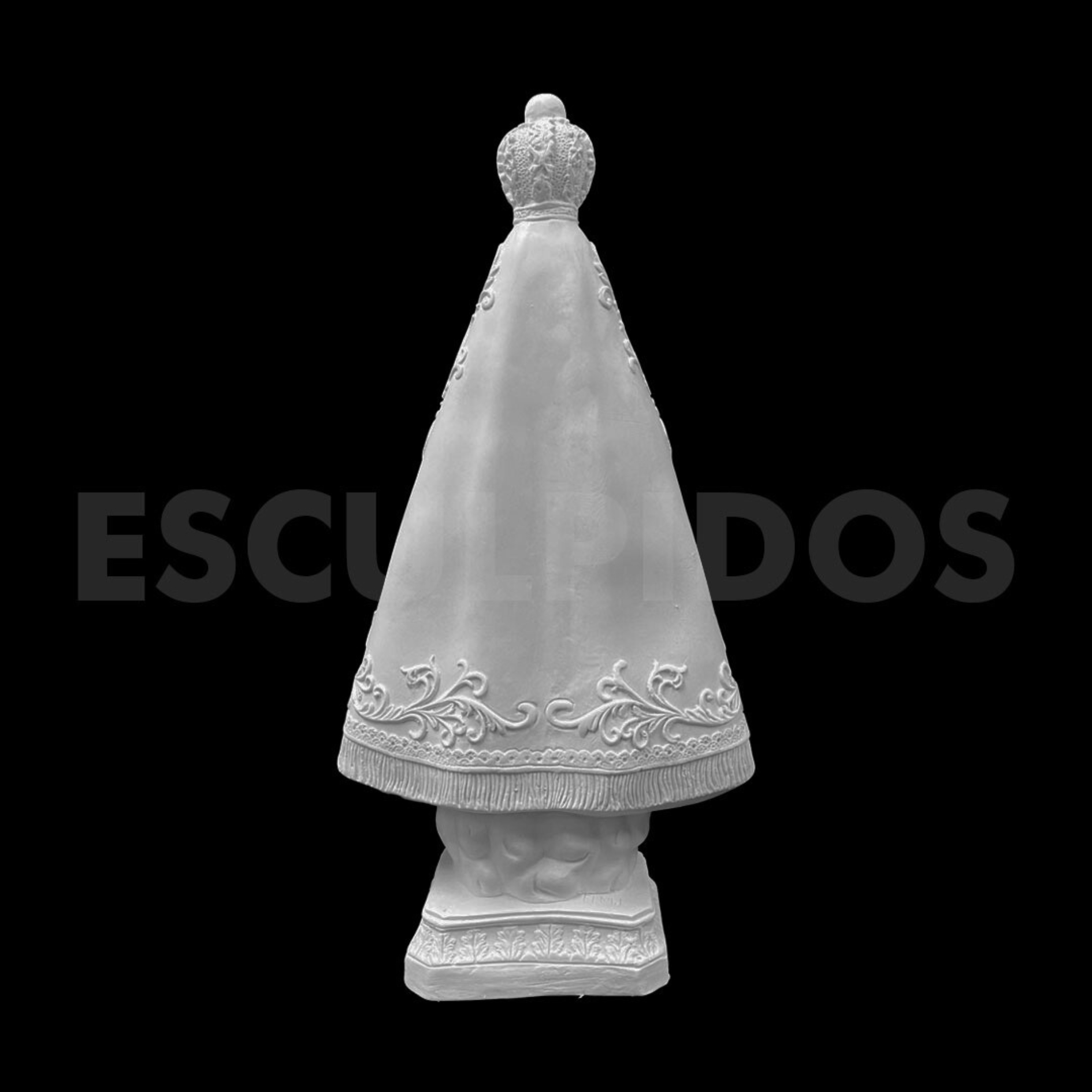 Nossa Senhora Aparecida Trabalhada - 38,50 Cm - Imagem 6