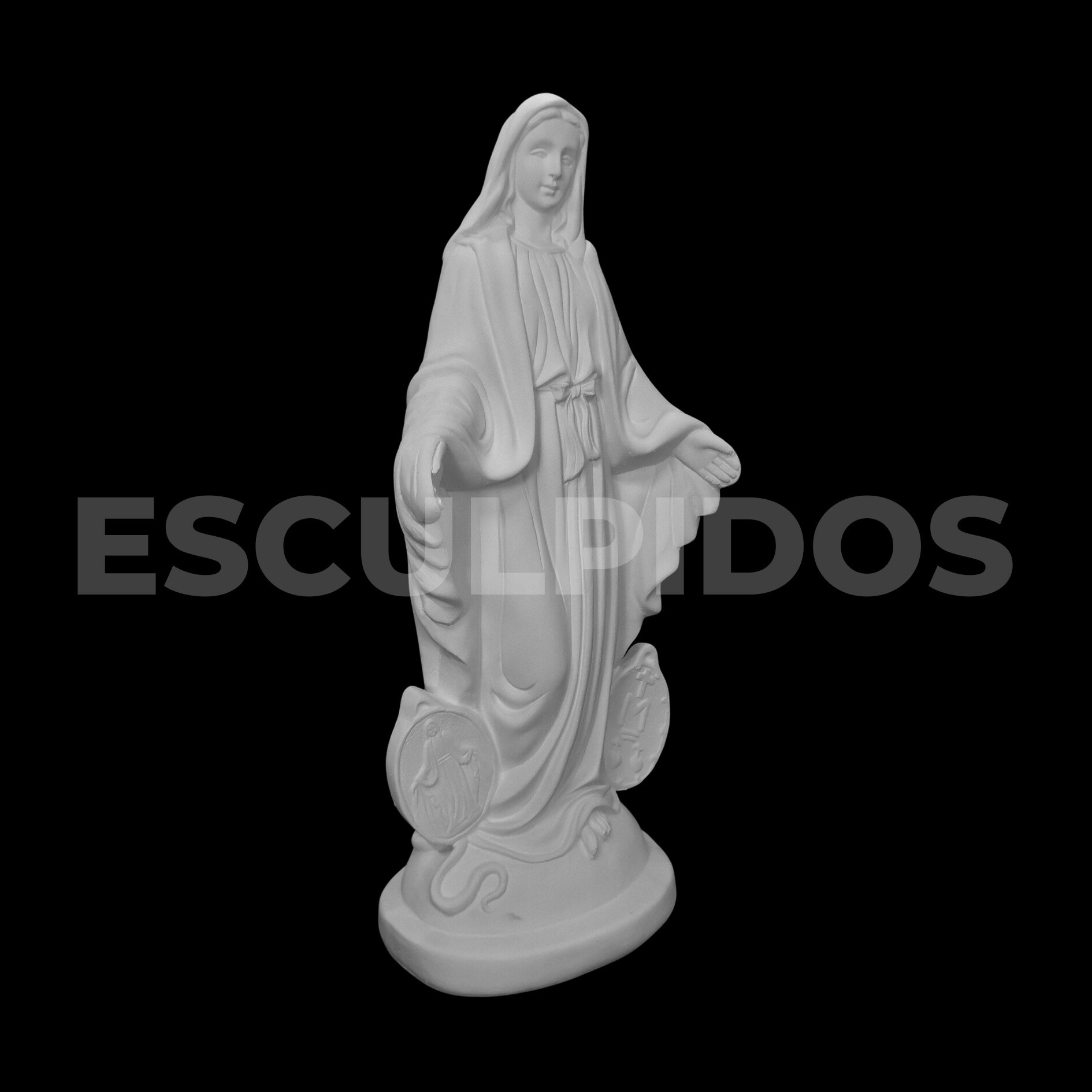 Nossa Senhora das Medalhas Milagrosas - 39 Cm - Imagem 2
