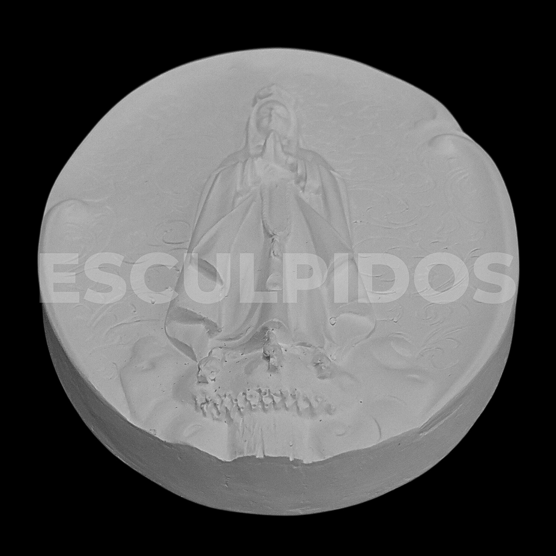 Nossa Senhora de Fátima Aplique - 10,5 cm - Imagem 4