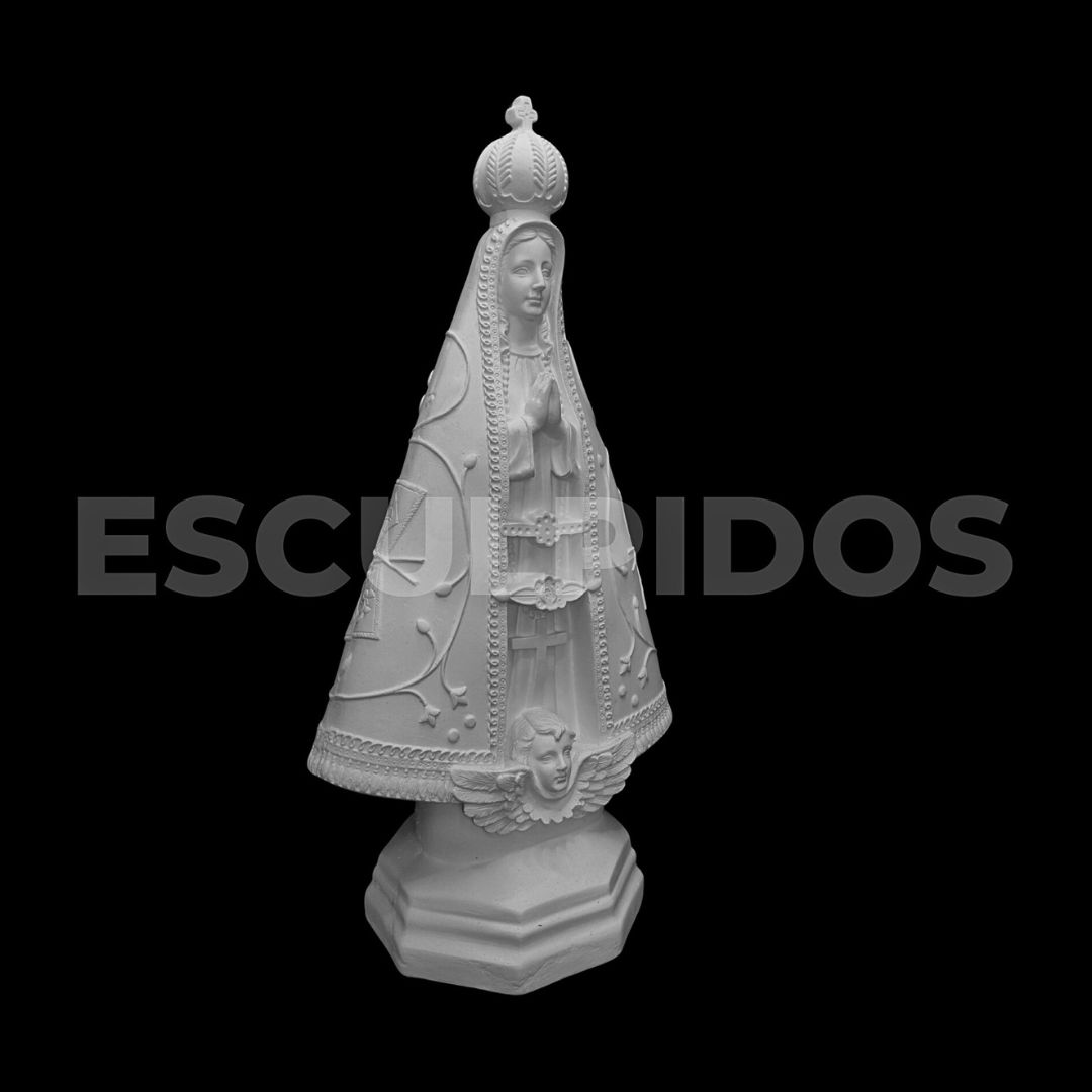 Nossa Senhora Aparecida Trabalhada - 45 Cm - Imagem 2