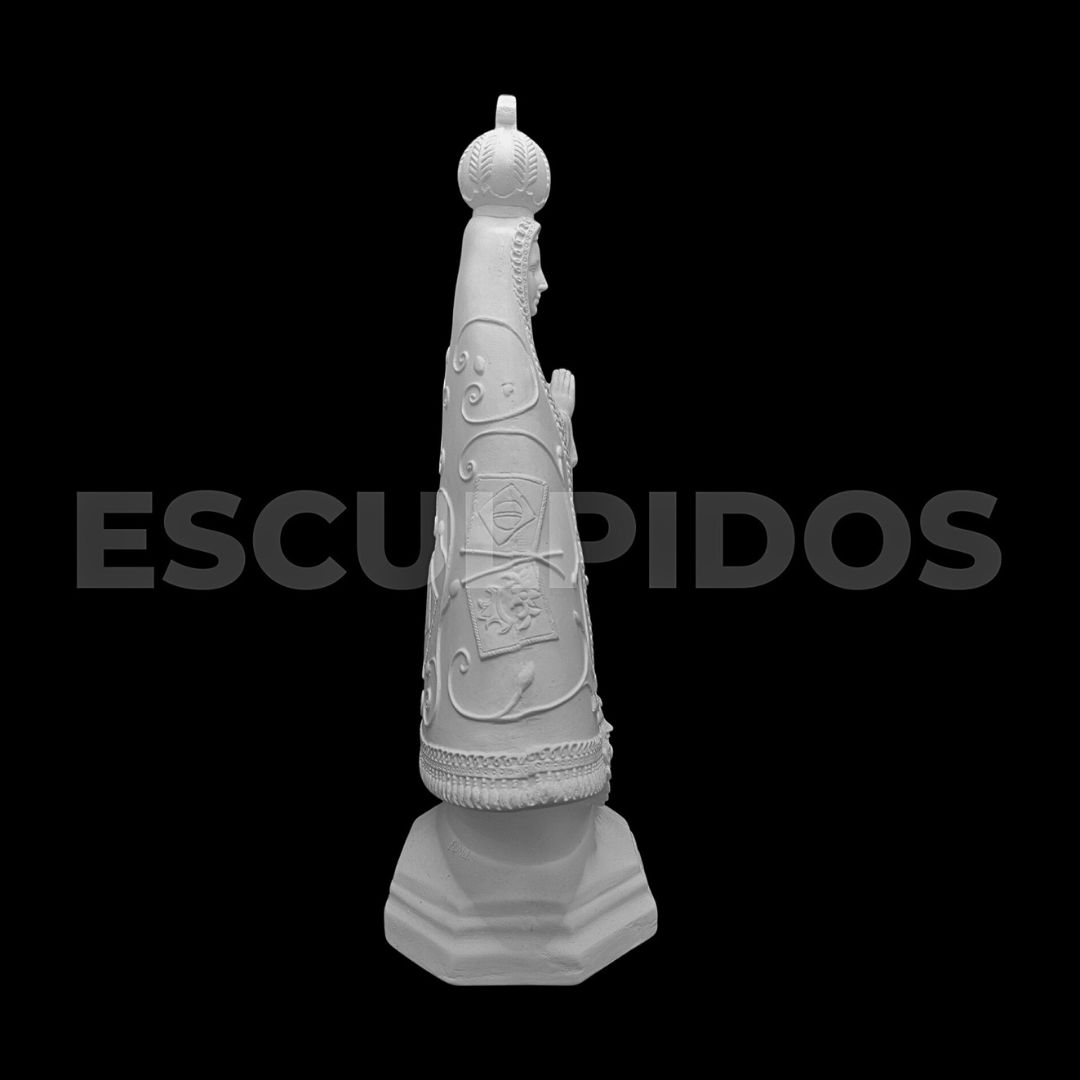 Nossa Senhora Aparecida Trabalhada - 45 Cm - Imagem 4