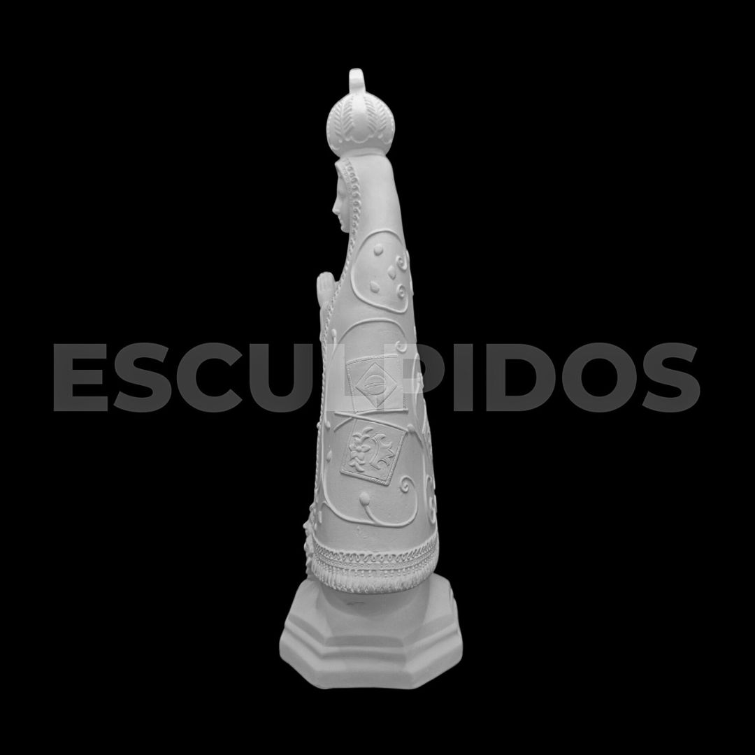 Nossa Senhora Aparecida Trabalhada - 45 Cm - Imagem 5