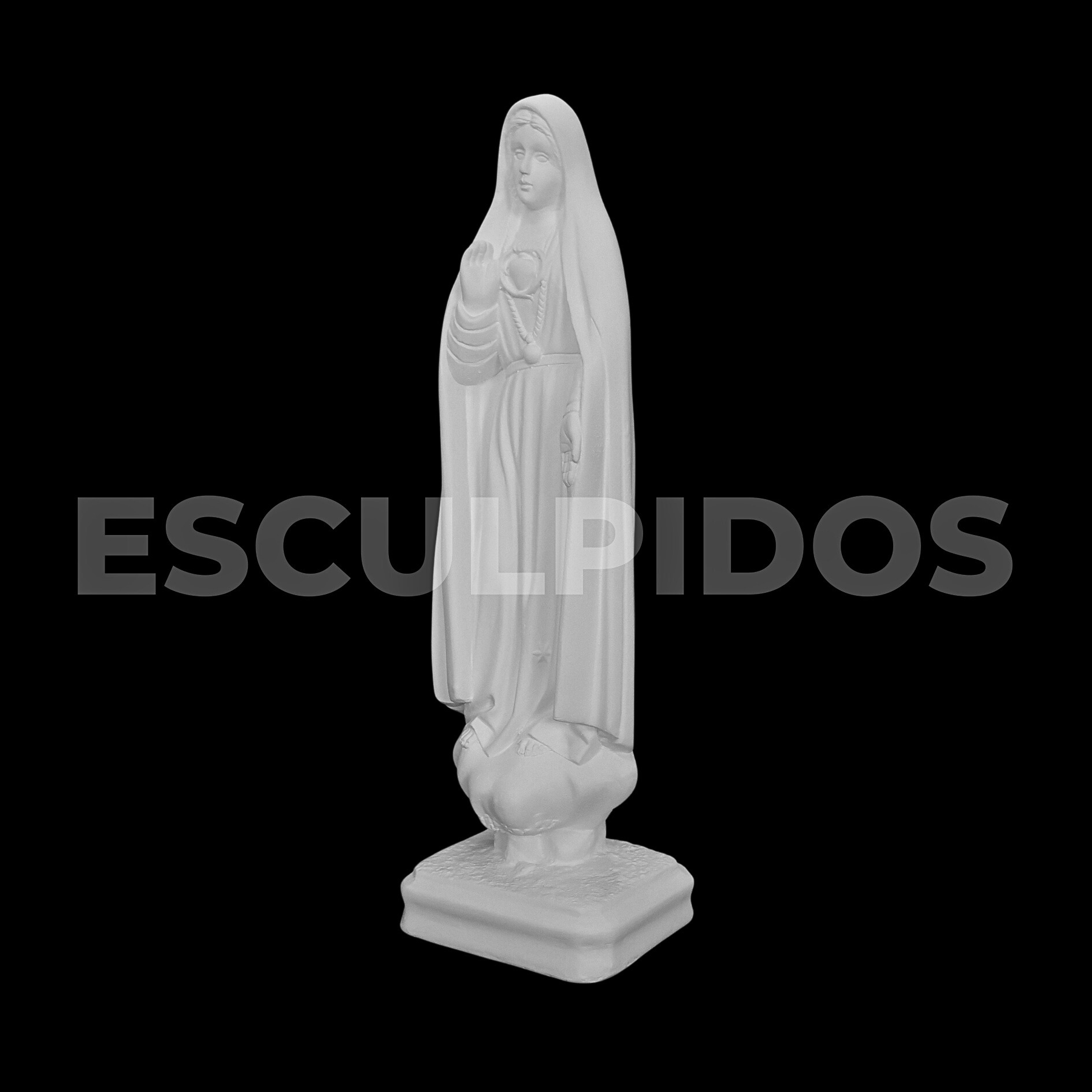 Nossa Senhora de Fátima - 29 Cm - Imagem 3