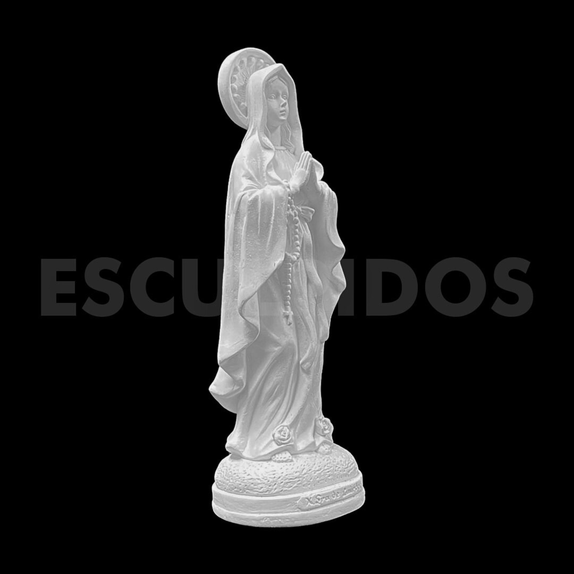 Nossa Senhora de Lourdes - 20 Cm - Imagem 2