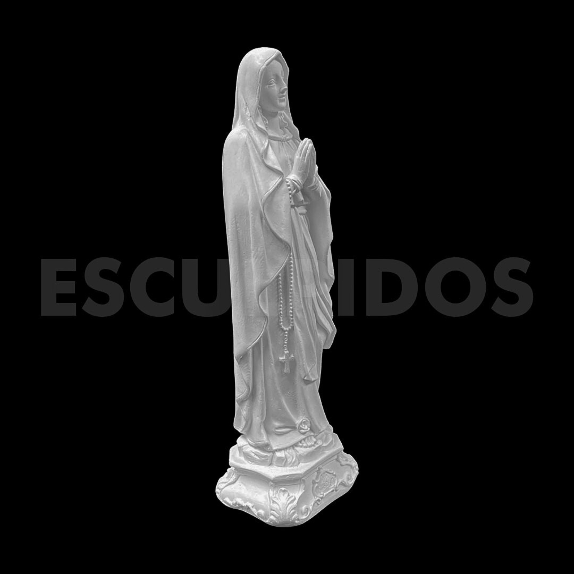Nossa Senhora de Lourdes - 23 cm - Imagem 2