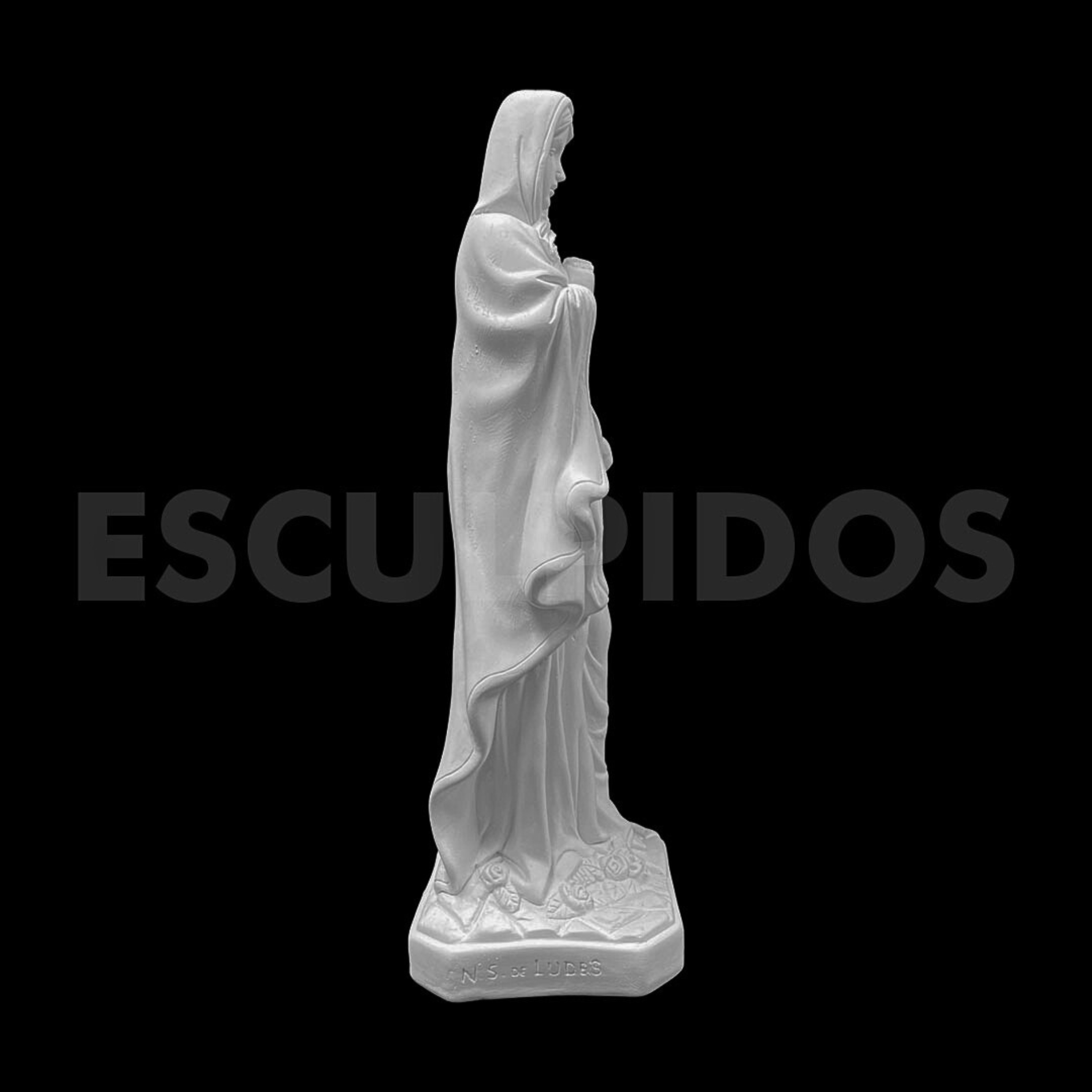 Nossa Senhora de Lourdes - 34 Cm - Imagem 4