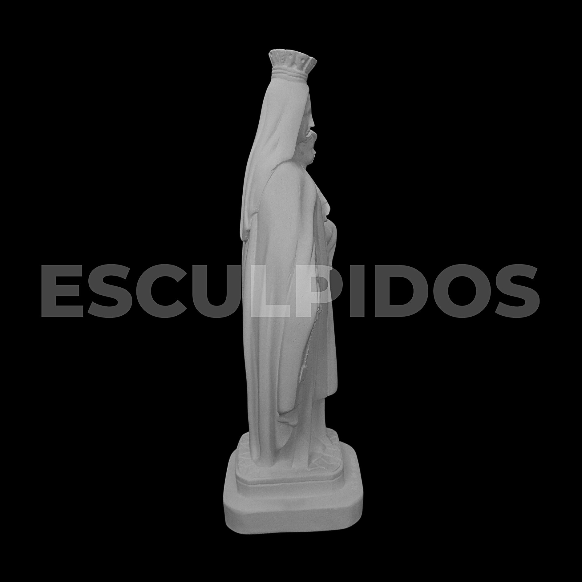 Nossa Senhora Do Carmo Lisa - 31 Cm - Imagem 4