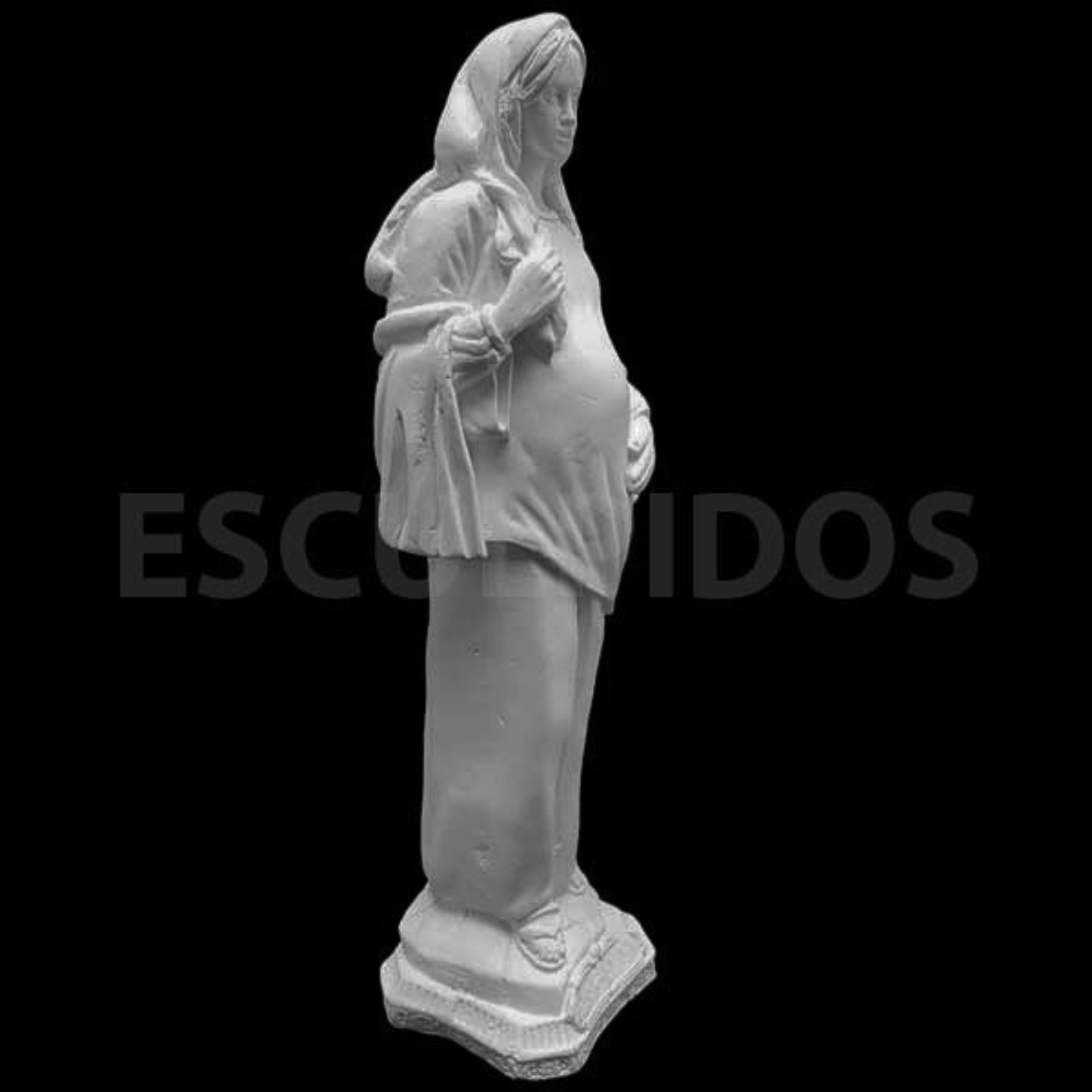 Nossa Senhora Grávida - 25 Cm - Imagem 2