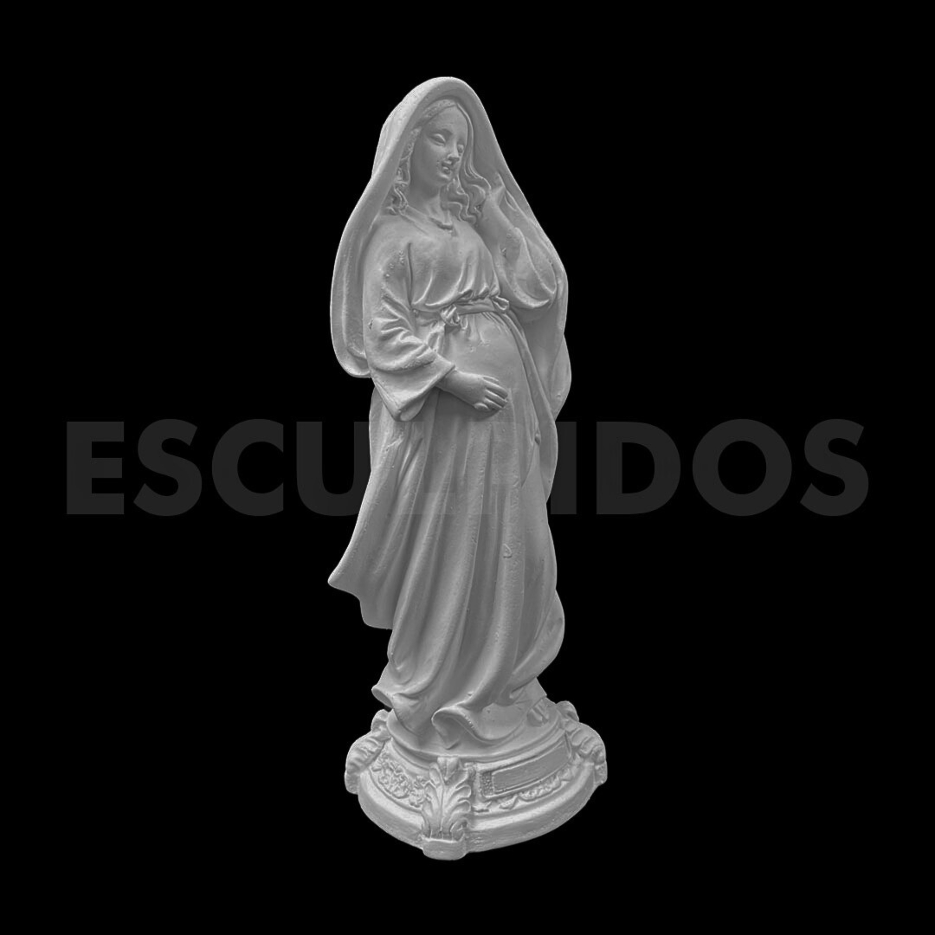 Nossa Senhora Grávida - 21 Cm - Imagem 2