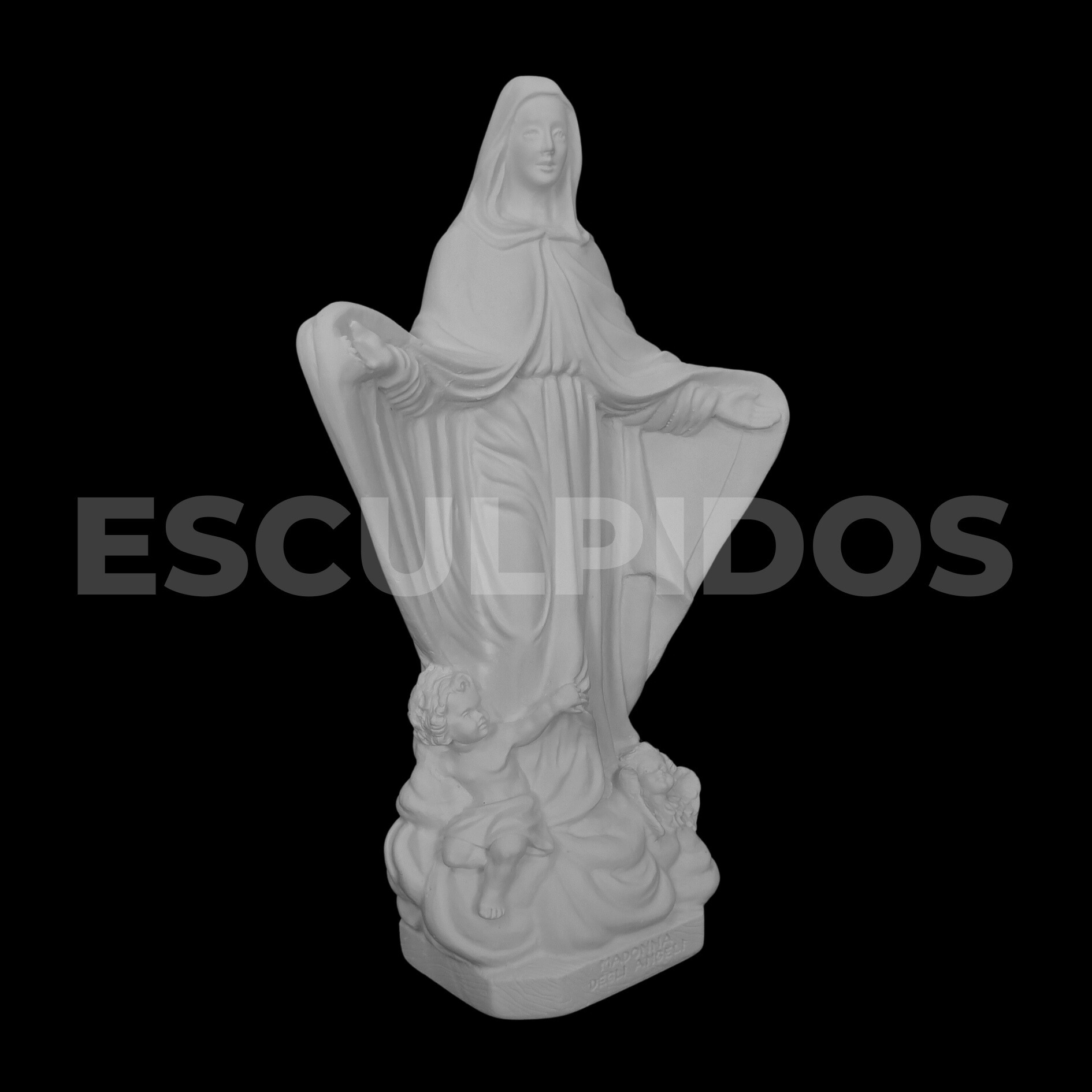 Nossa Senhora dos Anjos - 24 cm - Imagem 2