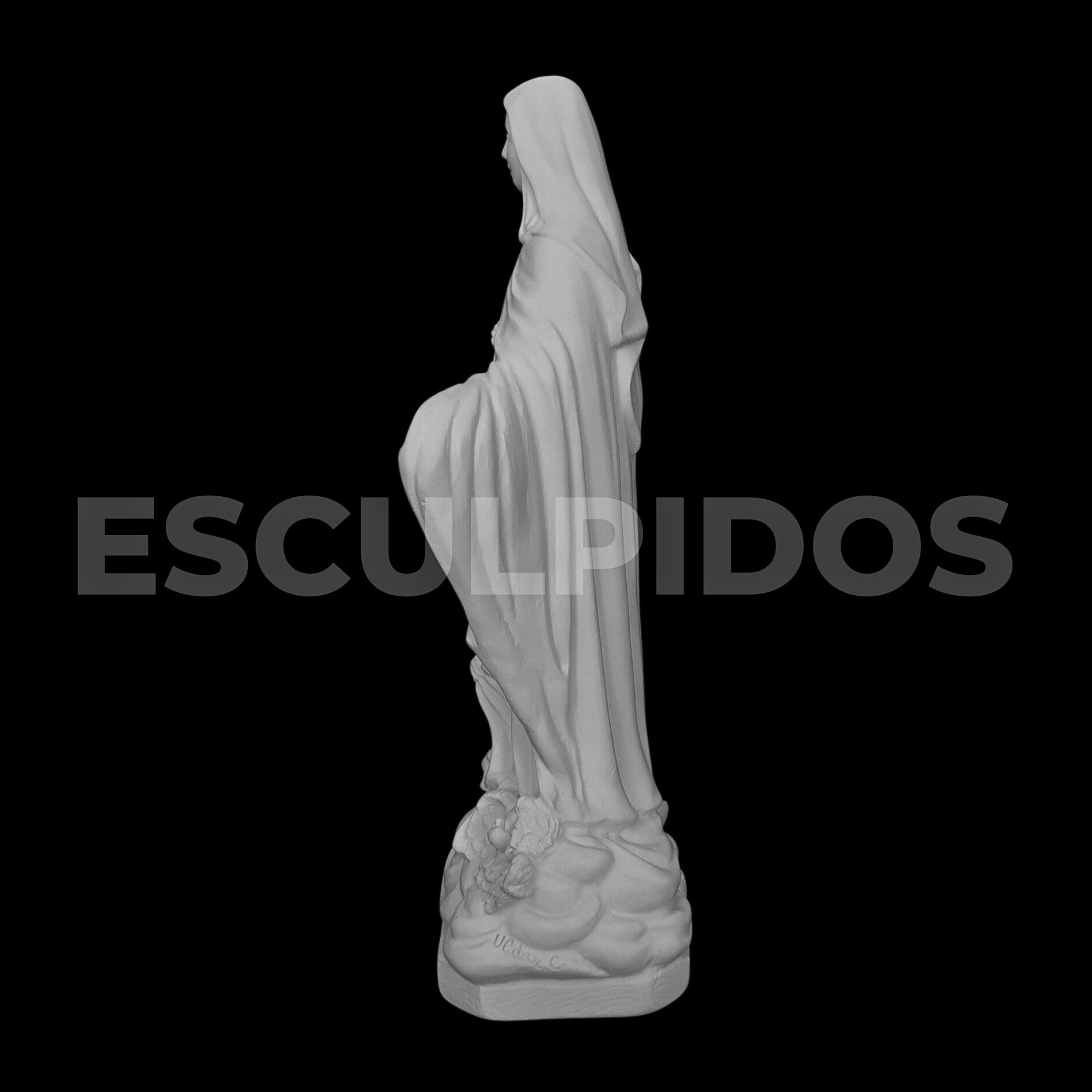 Nossa Senhora dos Anjos - 24 cm - Imagem 5