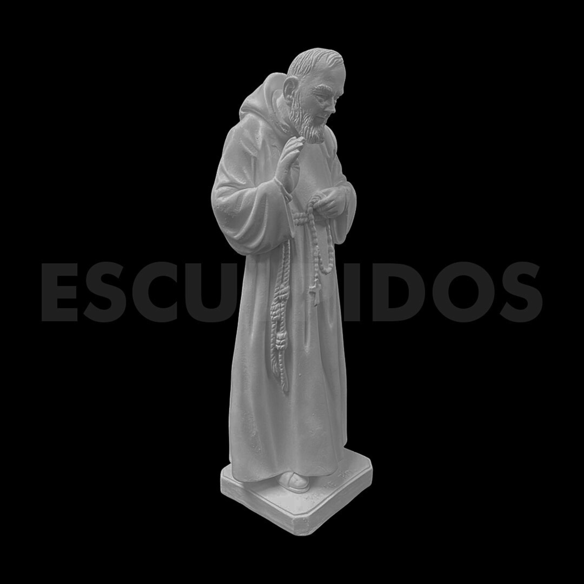 Padre Pio - 29 cm - Imagem 2