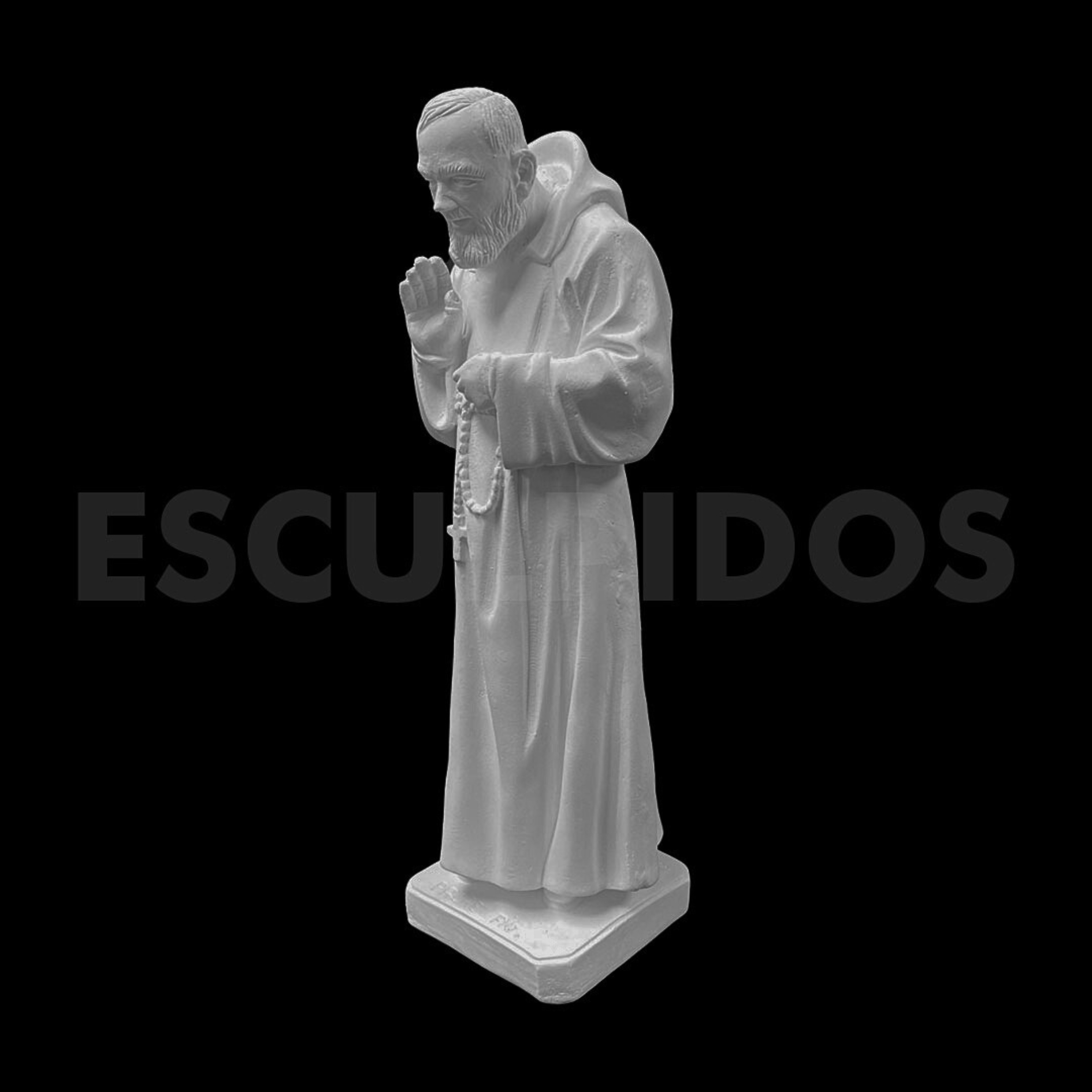 Padre Pio - 29 cm - Imagem 3