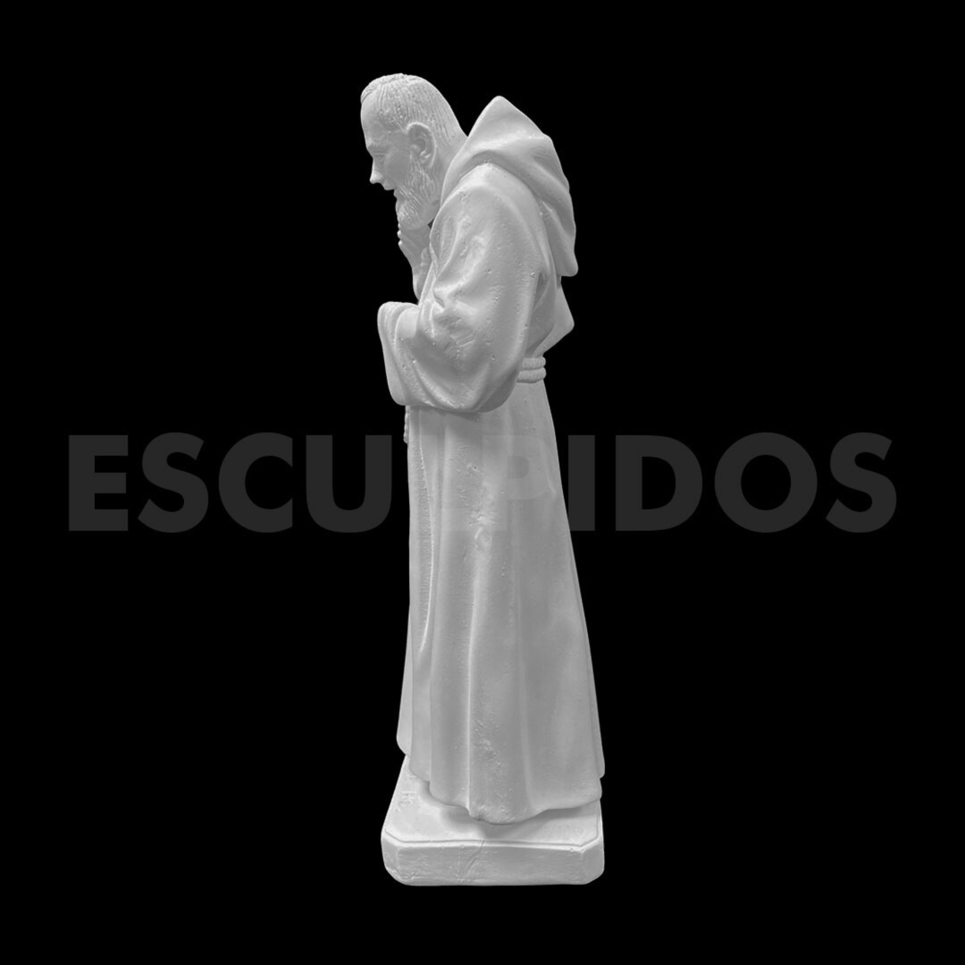 Padre Pio - 29 cm - Imagem 5
